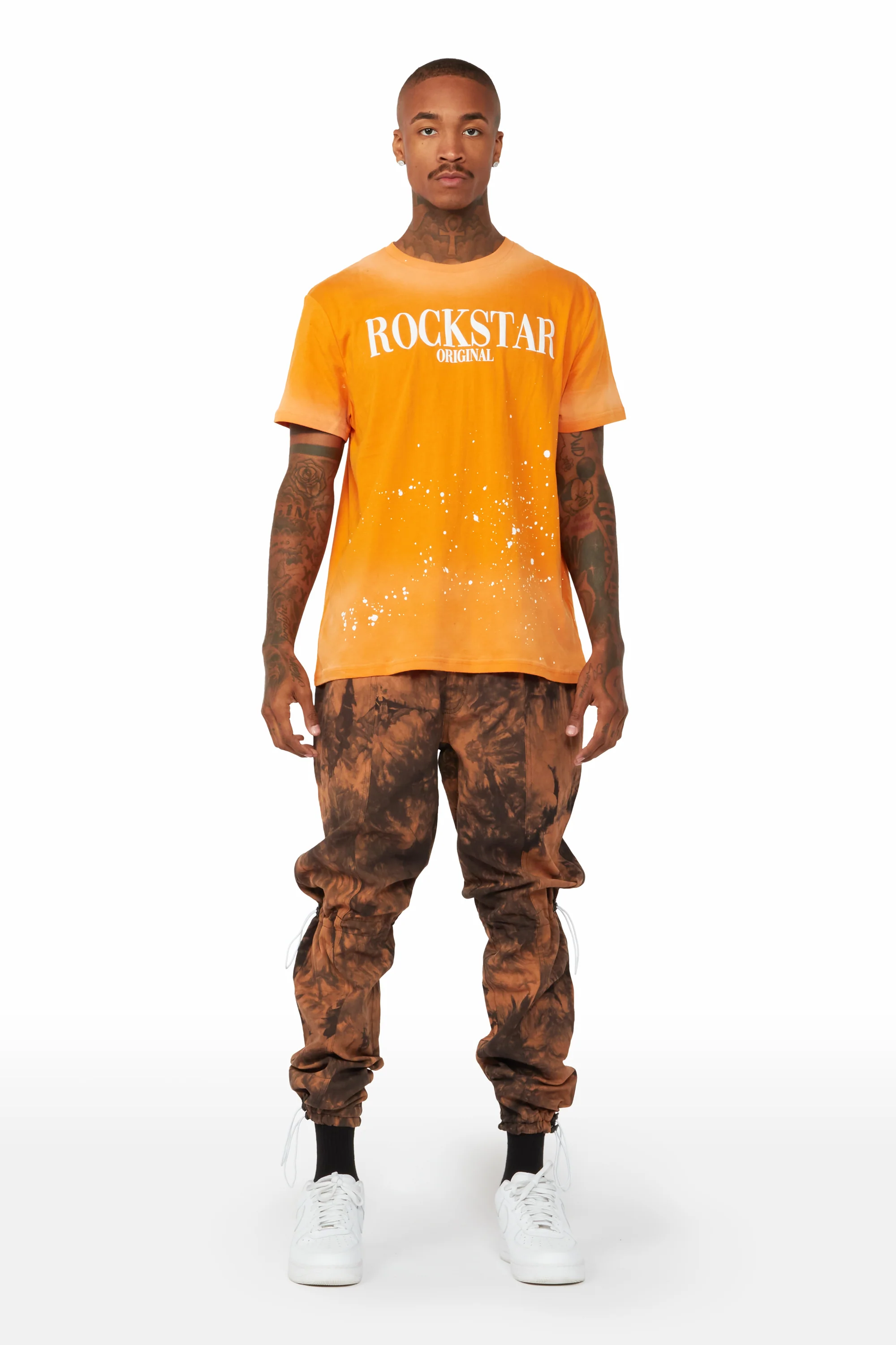 Archer Brown Tie Dye Jogger - Image 3