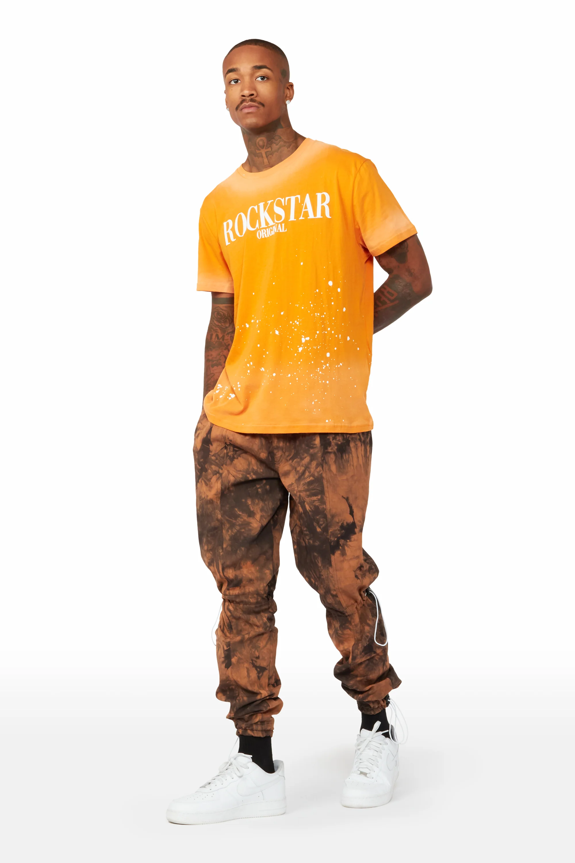 Archer Brown Tie Dye Jogger - Image 5