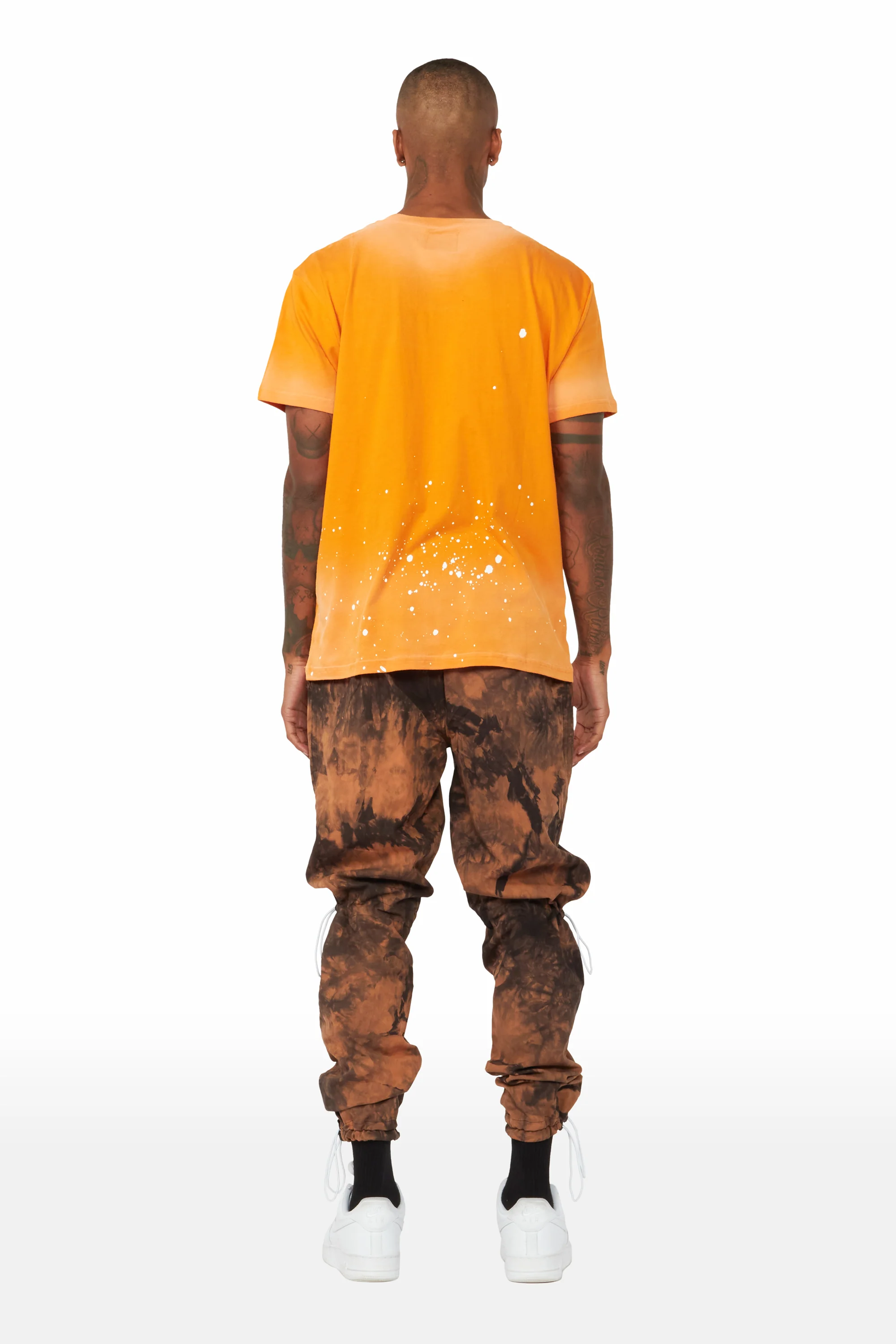 Archer Brown Tie Dye Jogger - Image 6