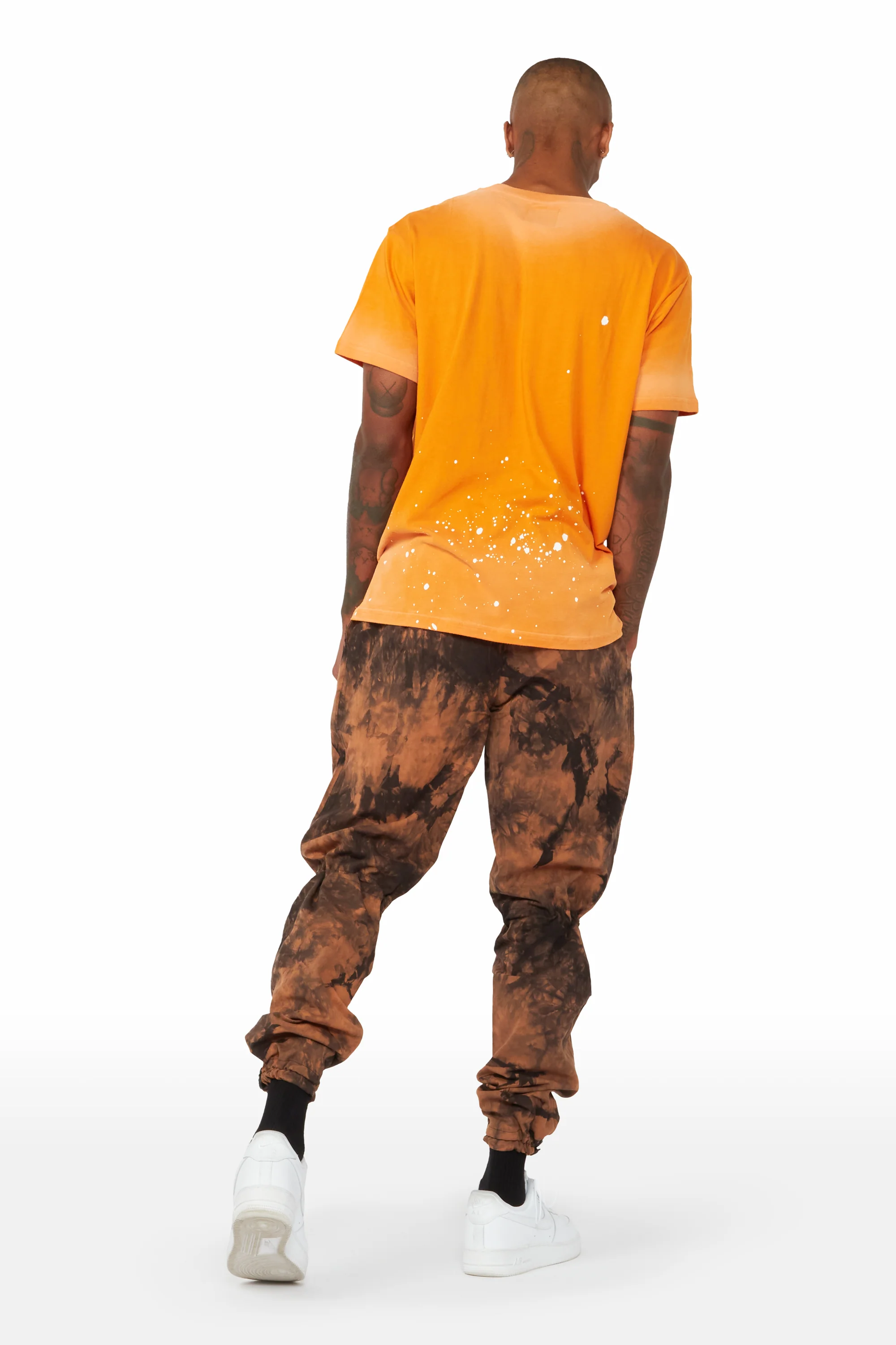 Archer Brown Tie Dye Jogger - Image 7