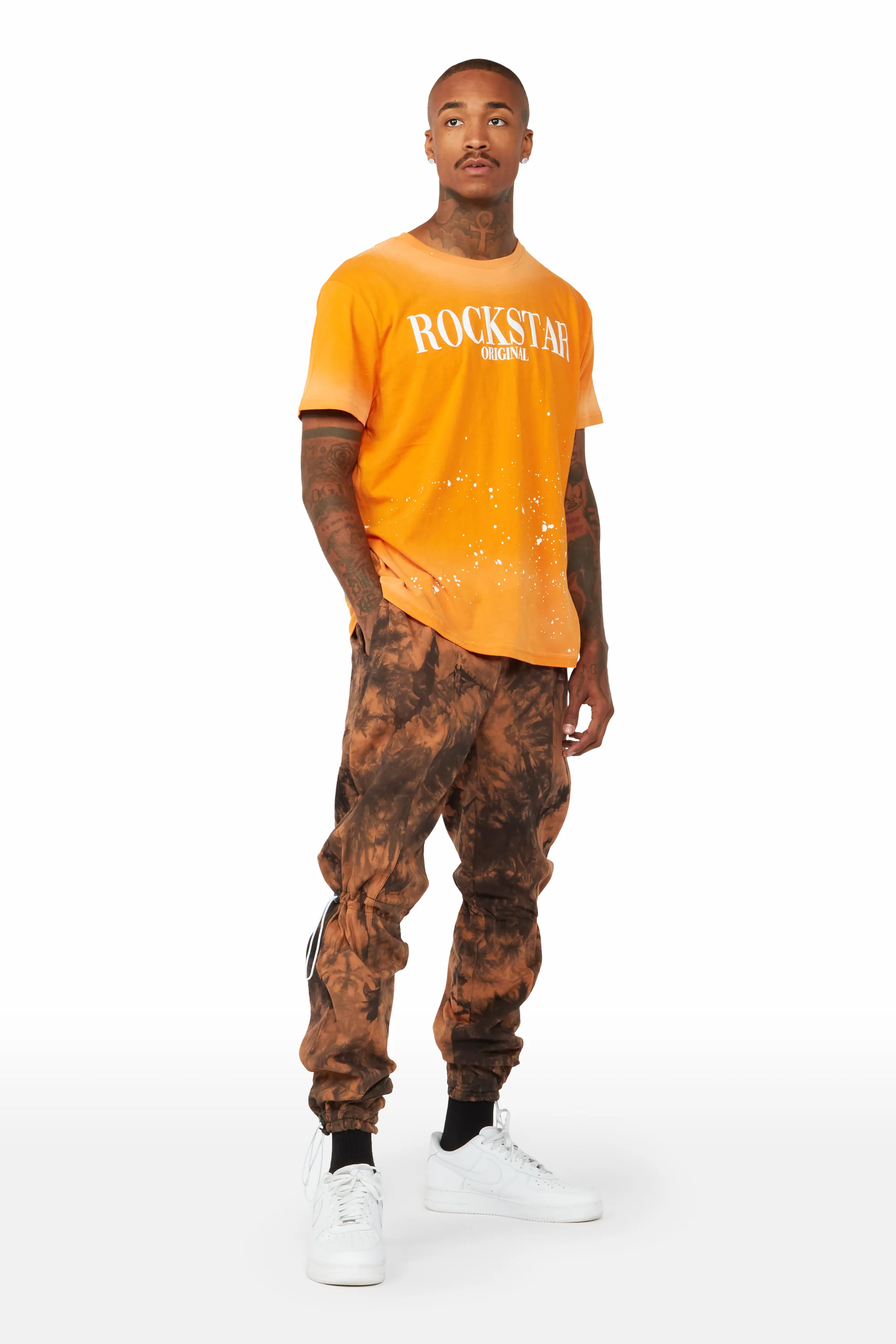 Archer Brown Tie Dye Jogger - Image 8