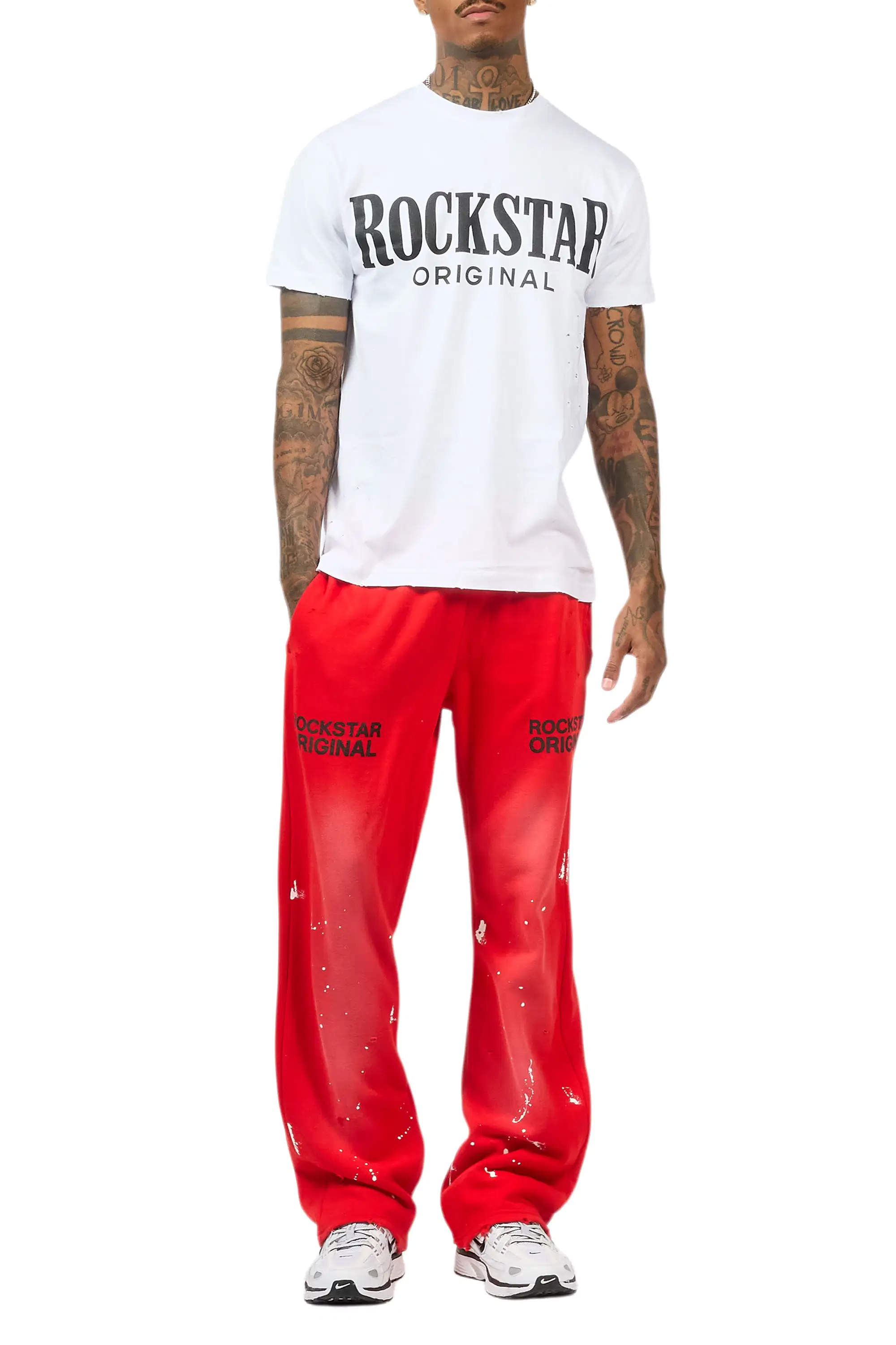 Reign Red Relaxed Track Pant - Image 9