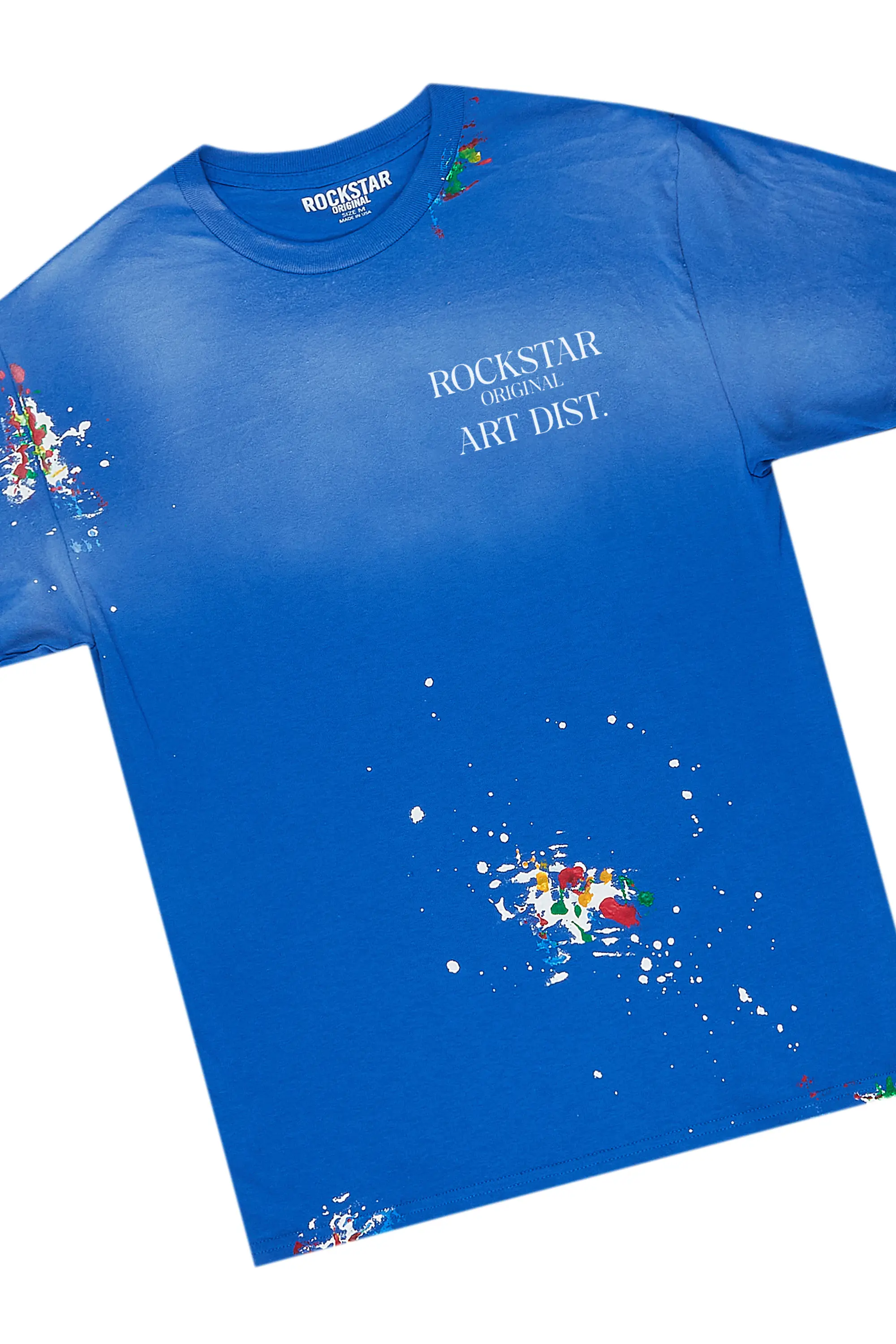Palmer Royal Blue T-Shirt & BK Biker Jean Bundle - Image 2