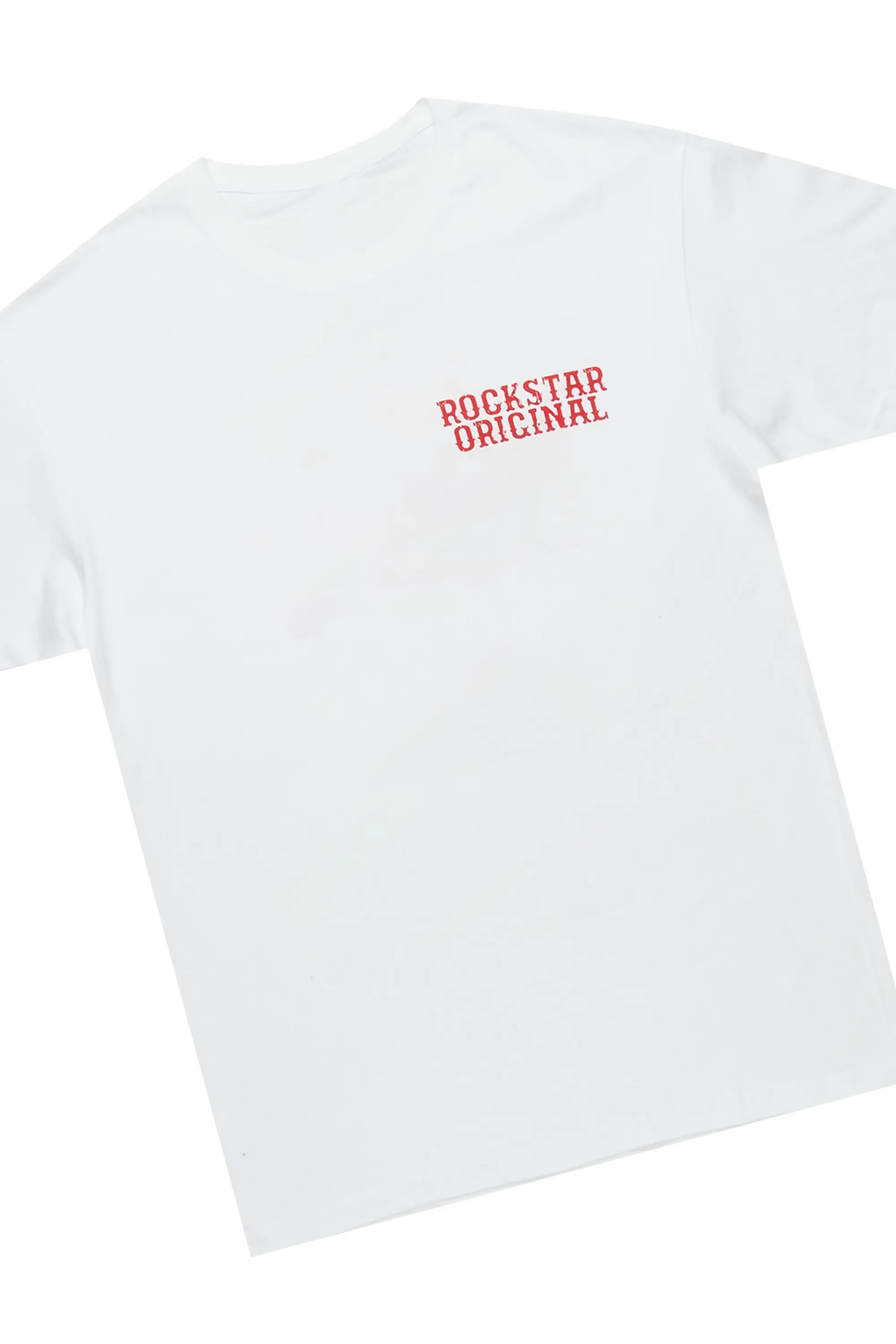 Posse White T-Shirt & Shake Beige Stacked Jean Bundle - Image 7