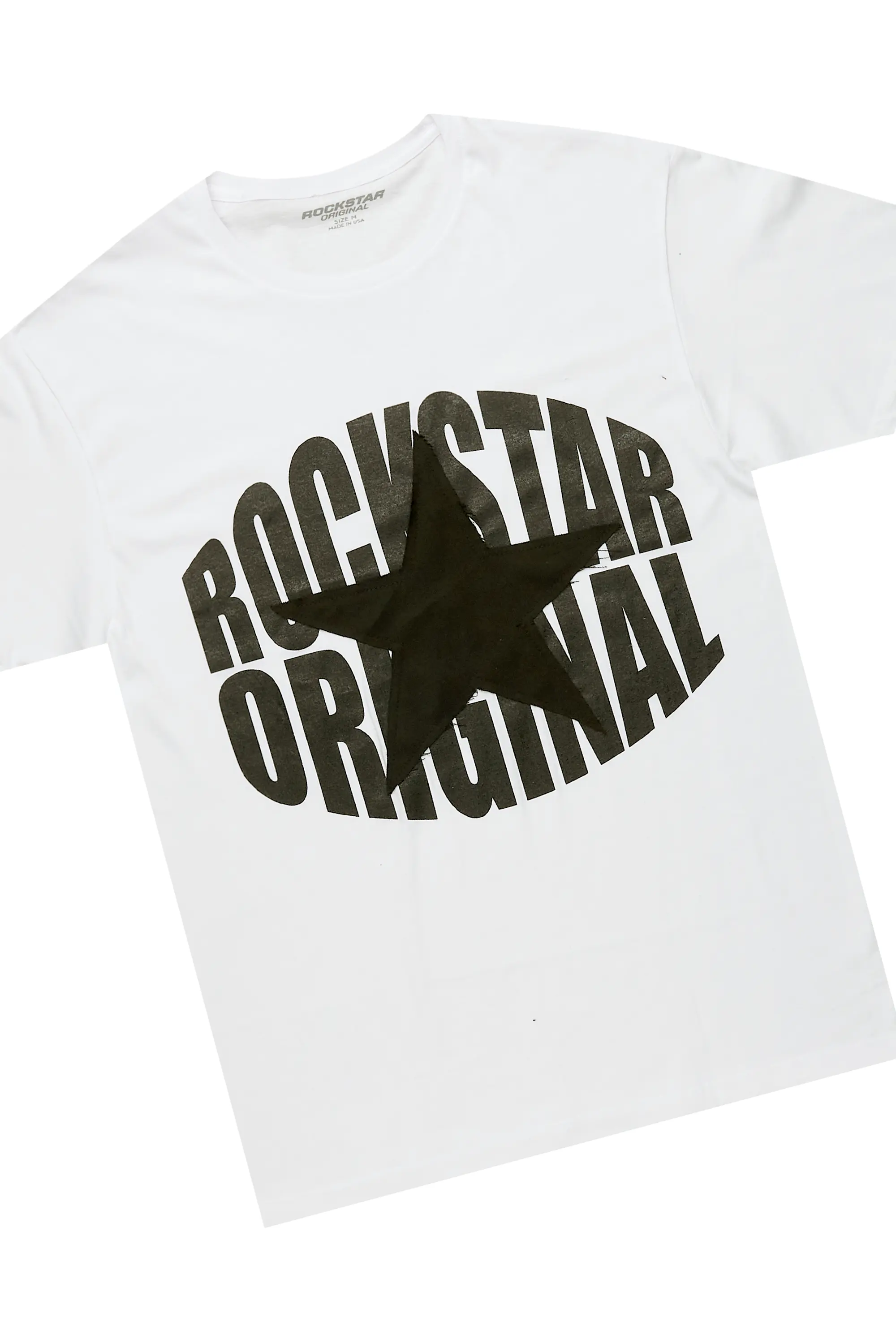 Banji White/Grey T-Shirt Stacked Flare Jean Bundle - Image 7