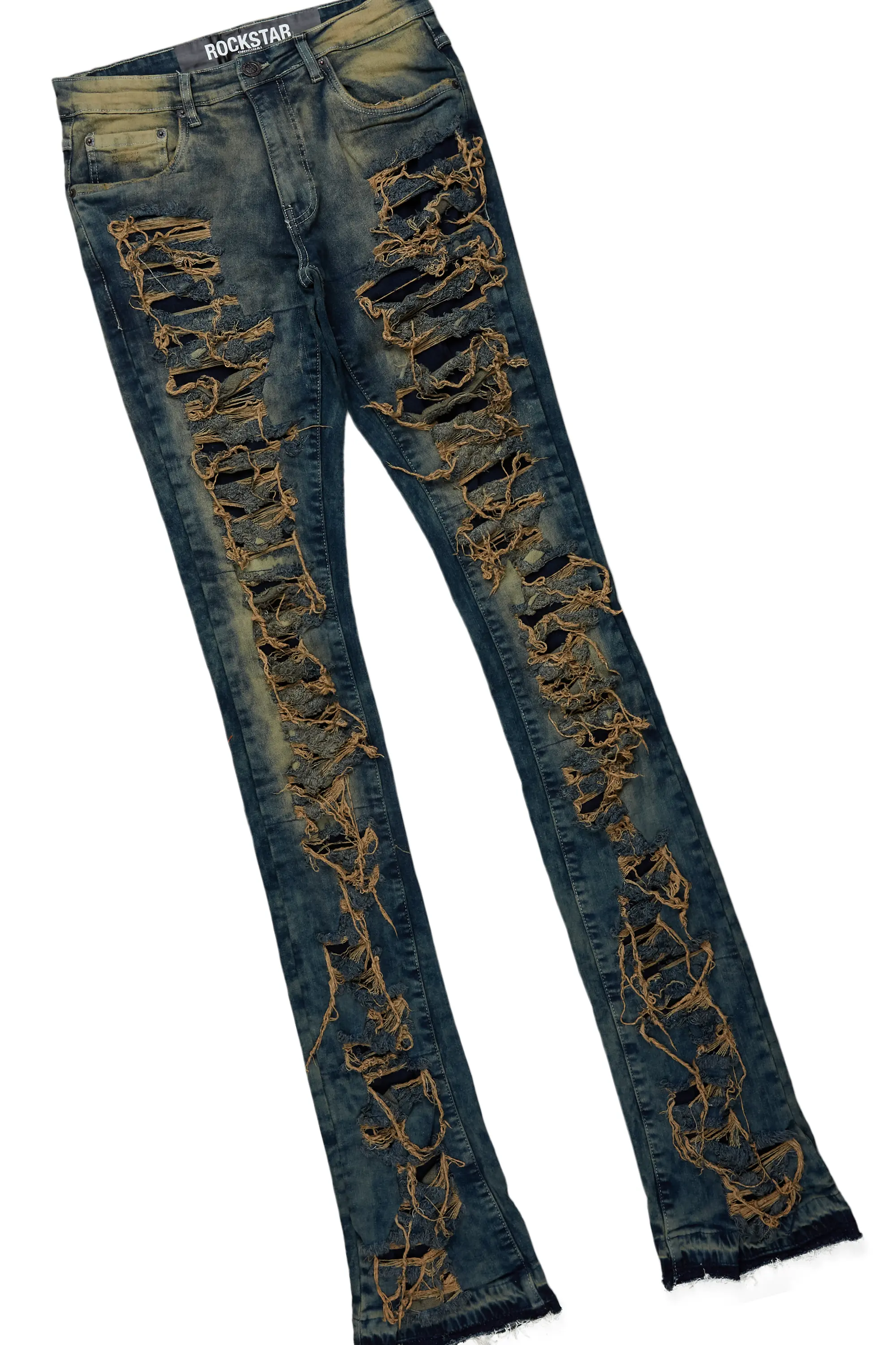 Cargan Black T-Shirt Stacked Flare Jean Bundle - Image 8