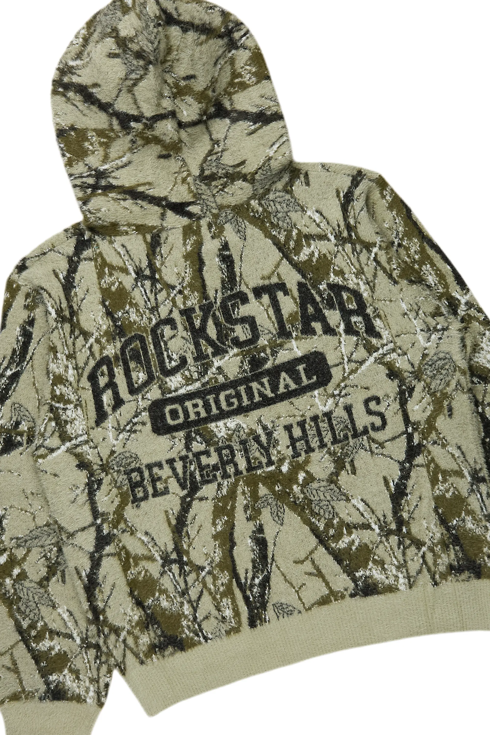 Damodar Tree Camo Hoodie & Zeta Stacked Flare Jean Bundle - Image 3
