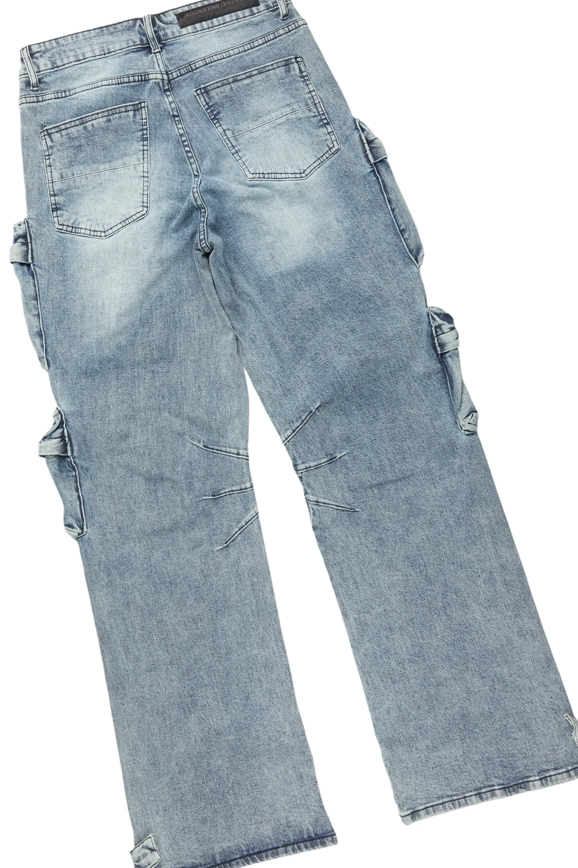 Burial Royal Long Sleeve T-Shirt/Baggy Cargo Jean Bundle - Image 5