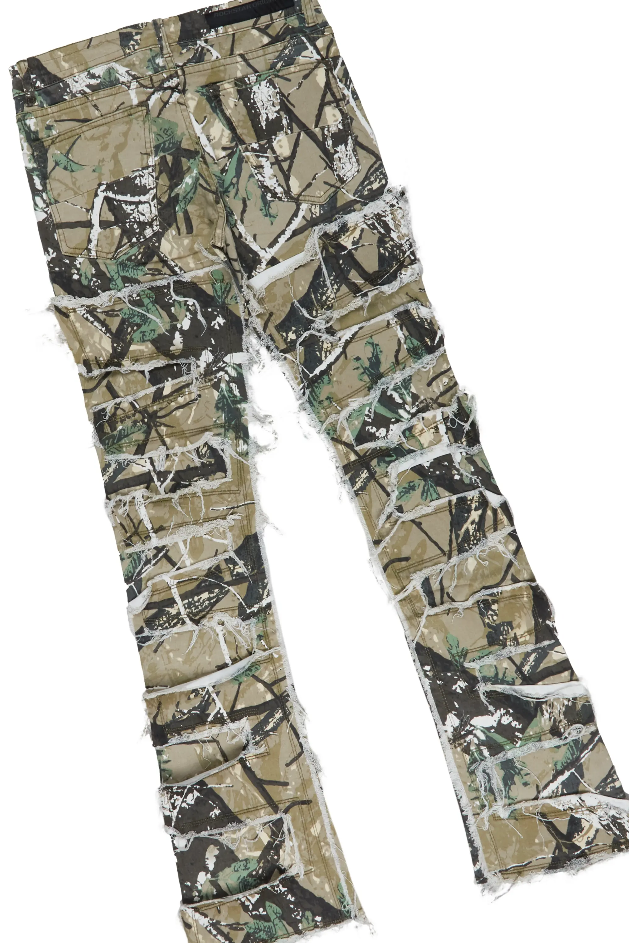 Lake White/Green Hoodie & Shake Sacked Flare Jean Bundle - Image 5