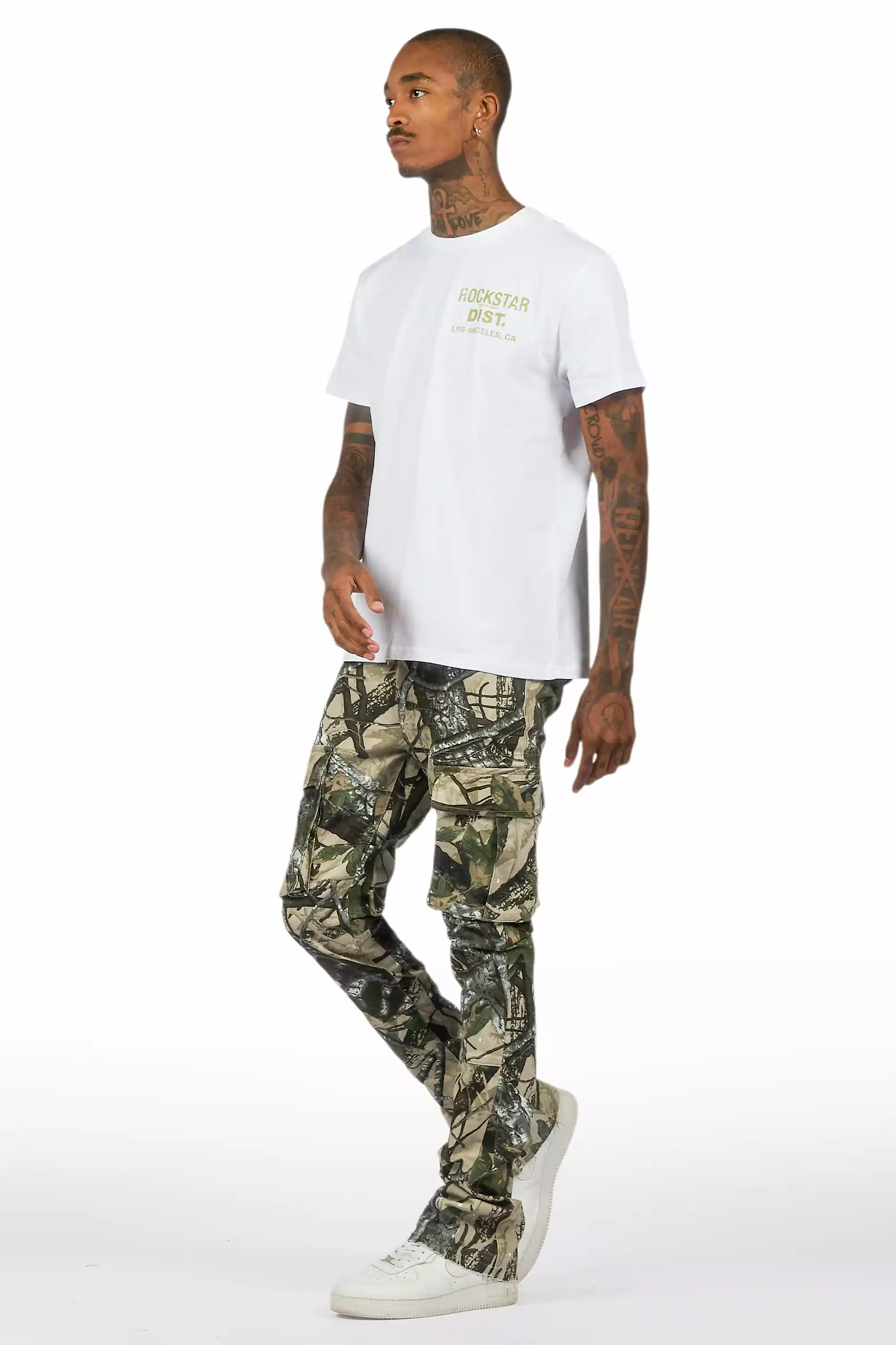 Lake White T-Shirt/Stacked Flare Jean Bundle - Image 6