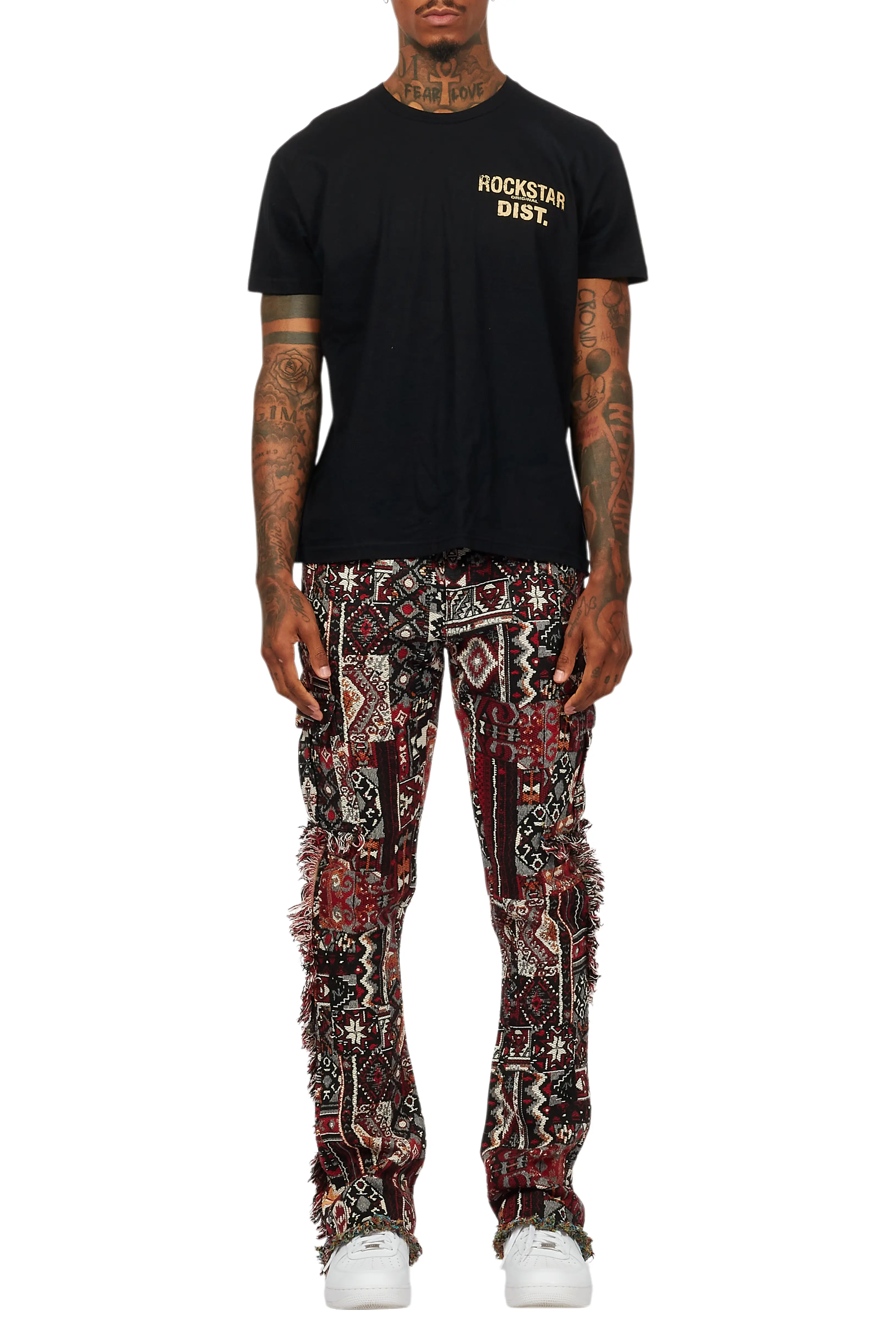 Lake Black/Beige T-Shirt/Tapestry Jean Bundle - Image 11