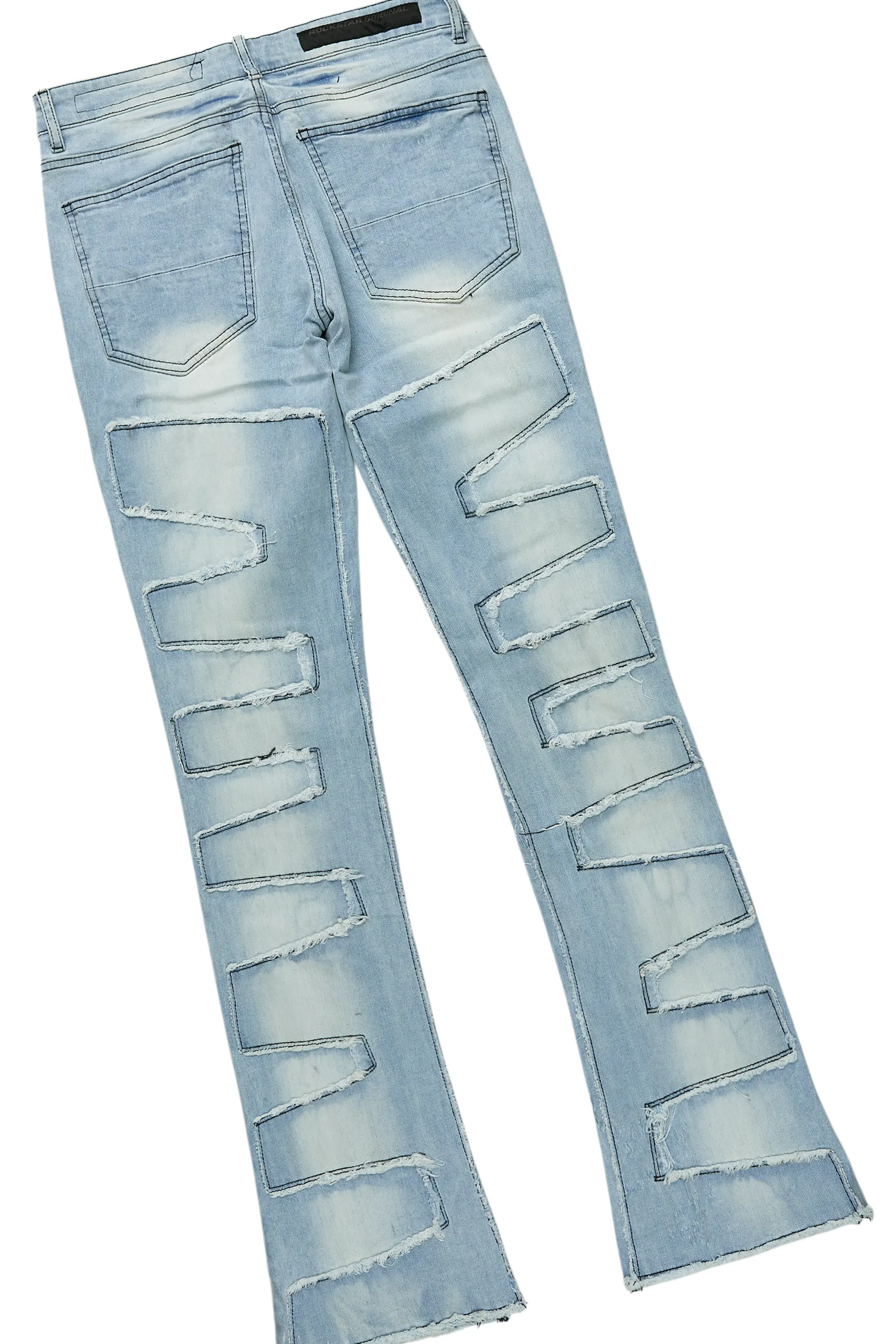 Tarl White T-Shirt/Stacked Flare Jean Bundle - Image 4