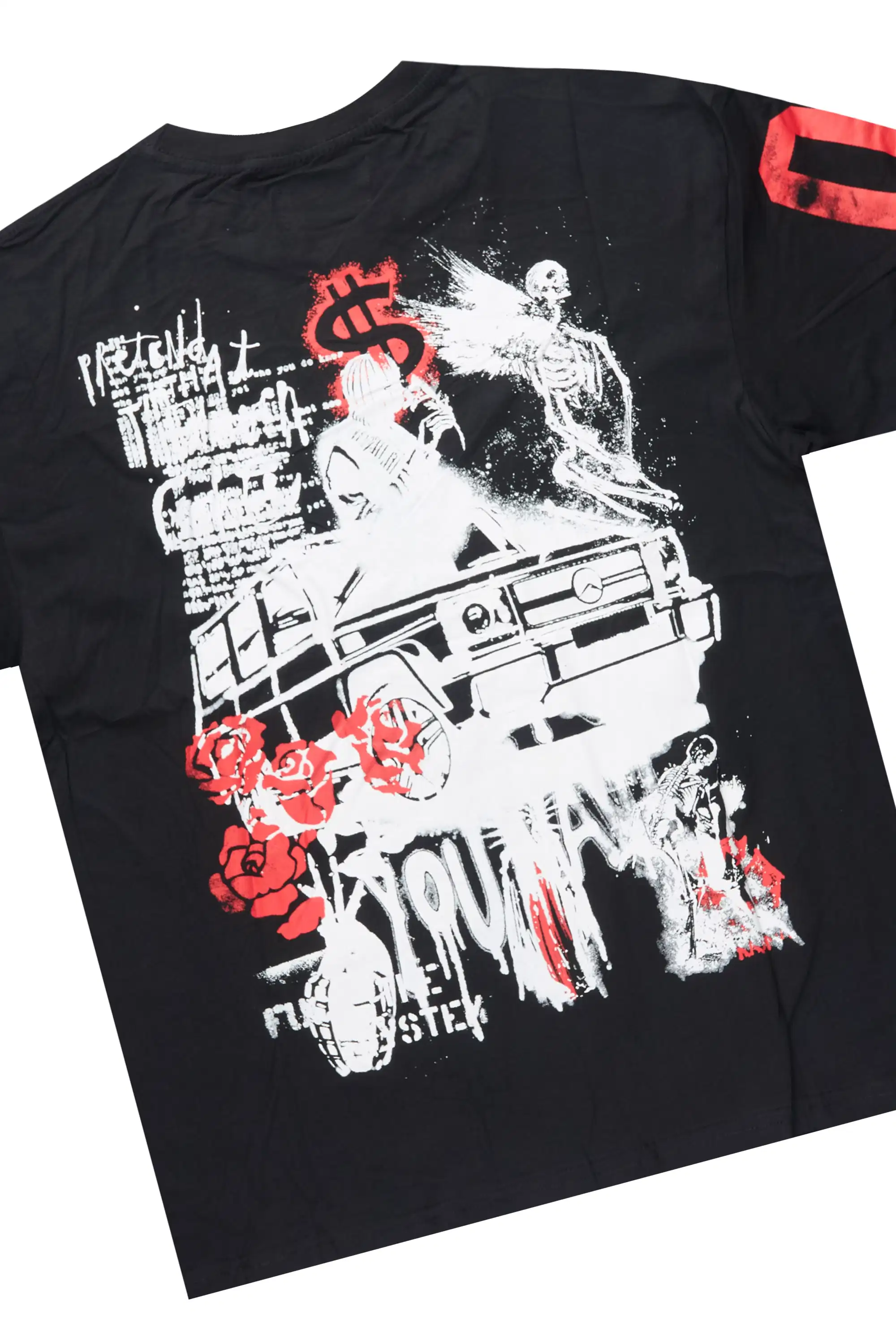 Grill Black T-Shirt/Stacked Flare Jean Bundle - Image 7