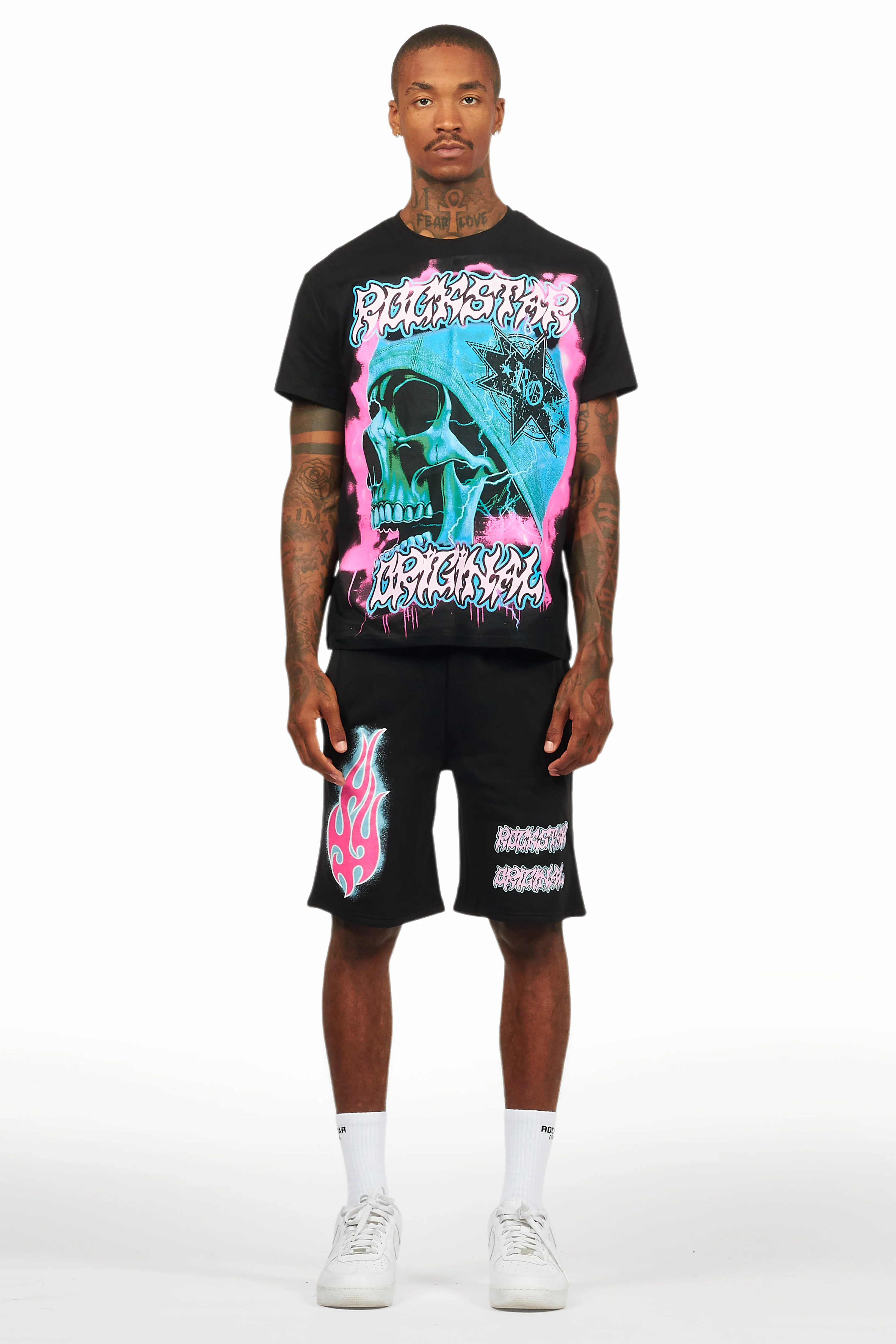 Amari Black Short Set - Image 2