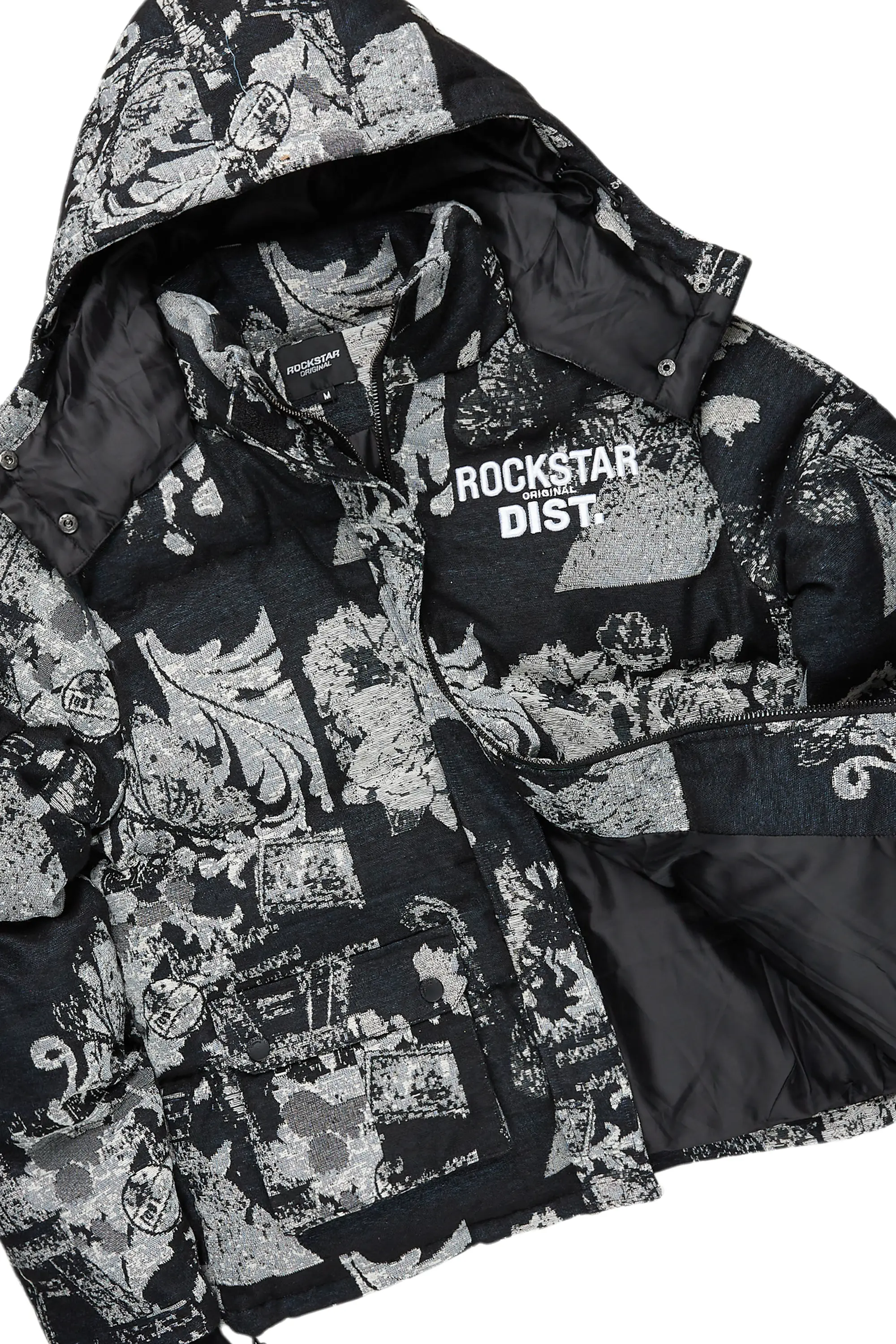 Lamont Black Puffer & Lamont Tapestry Jean Bundle - Image 8