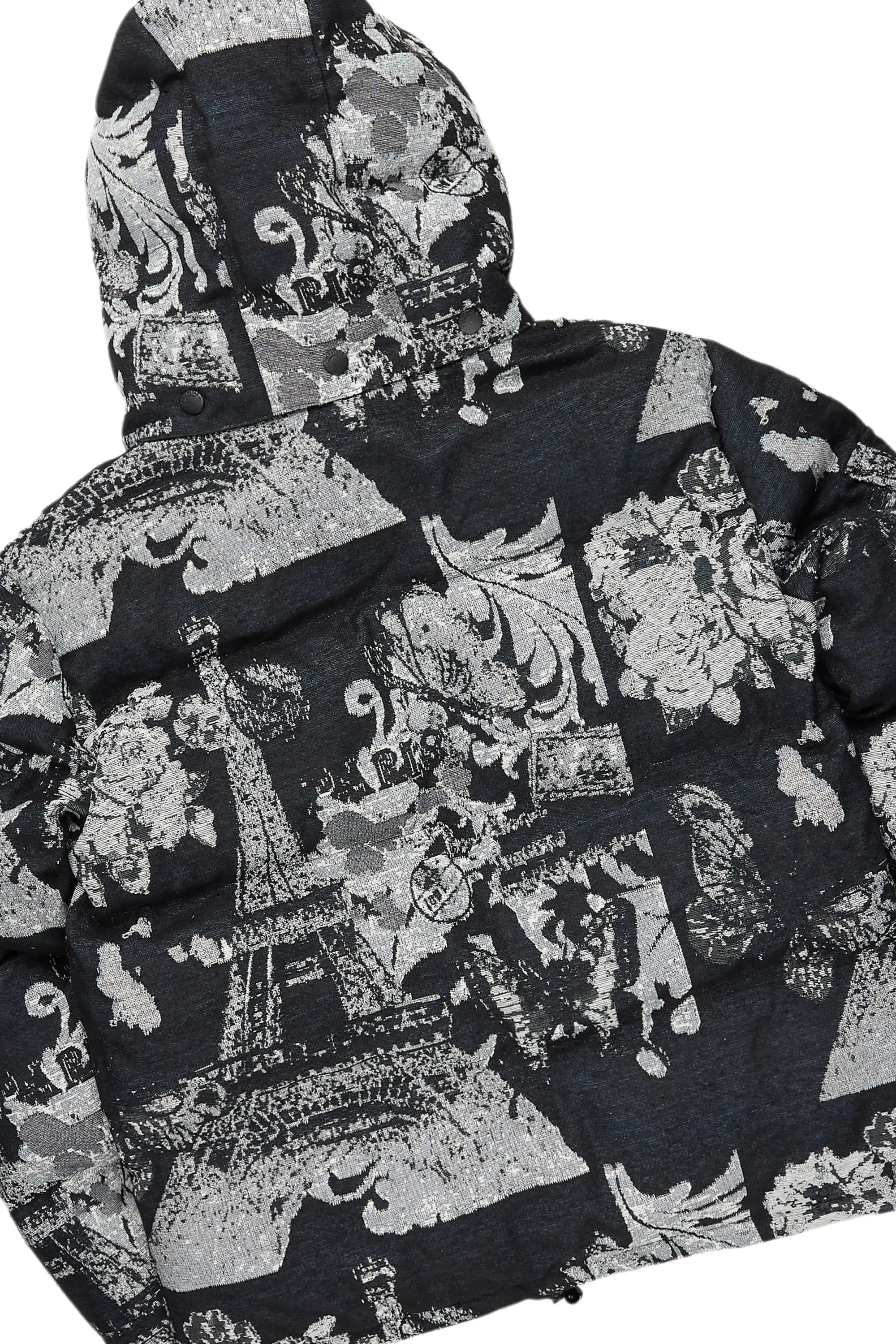 Lamont Black Puffer & Lamont Tapestry Jean Bundle - Image 9