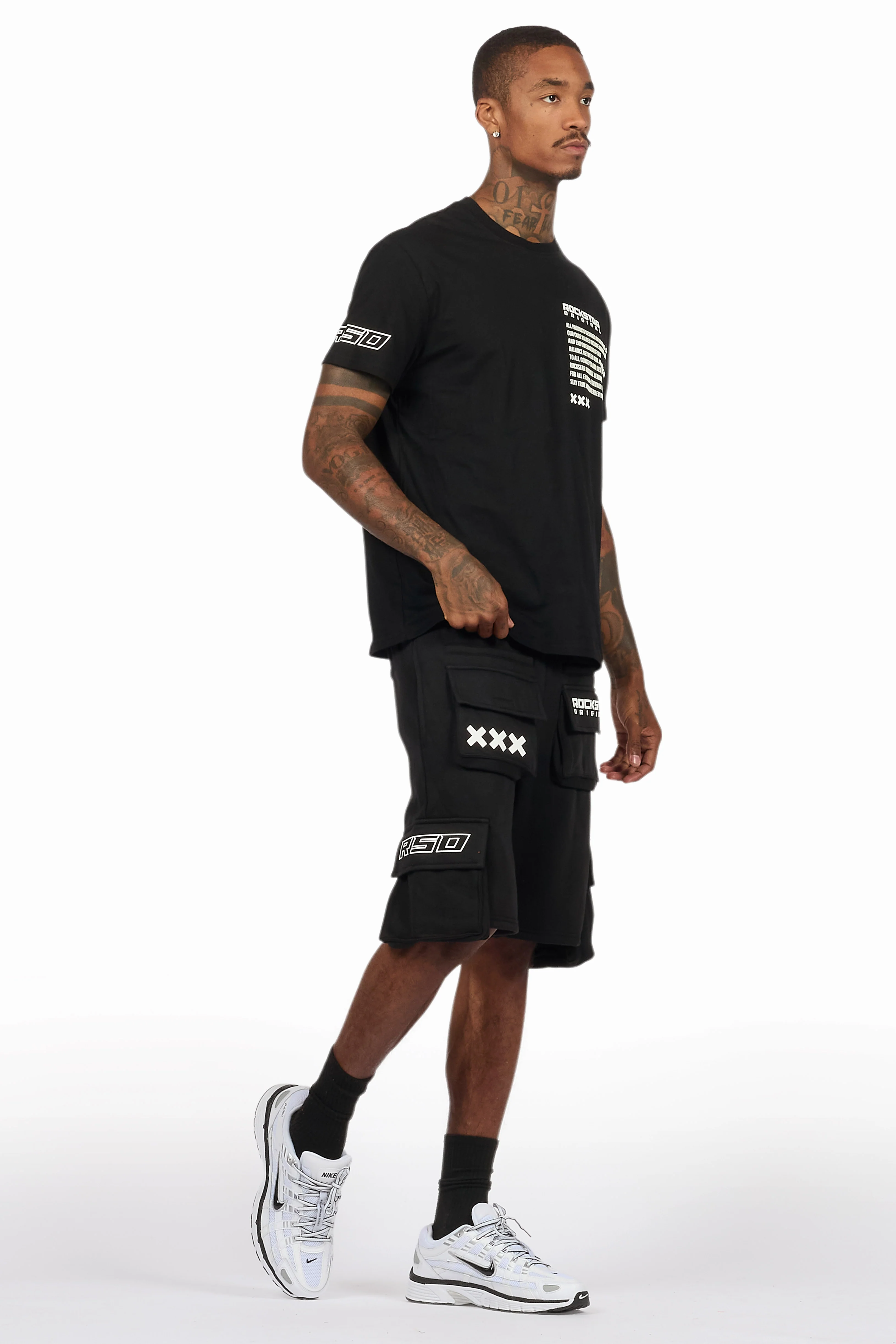 Jash Black Short Set - Image 6