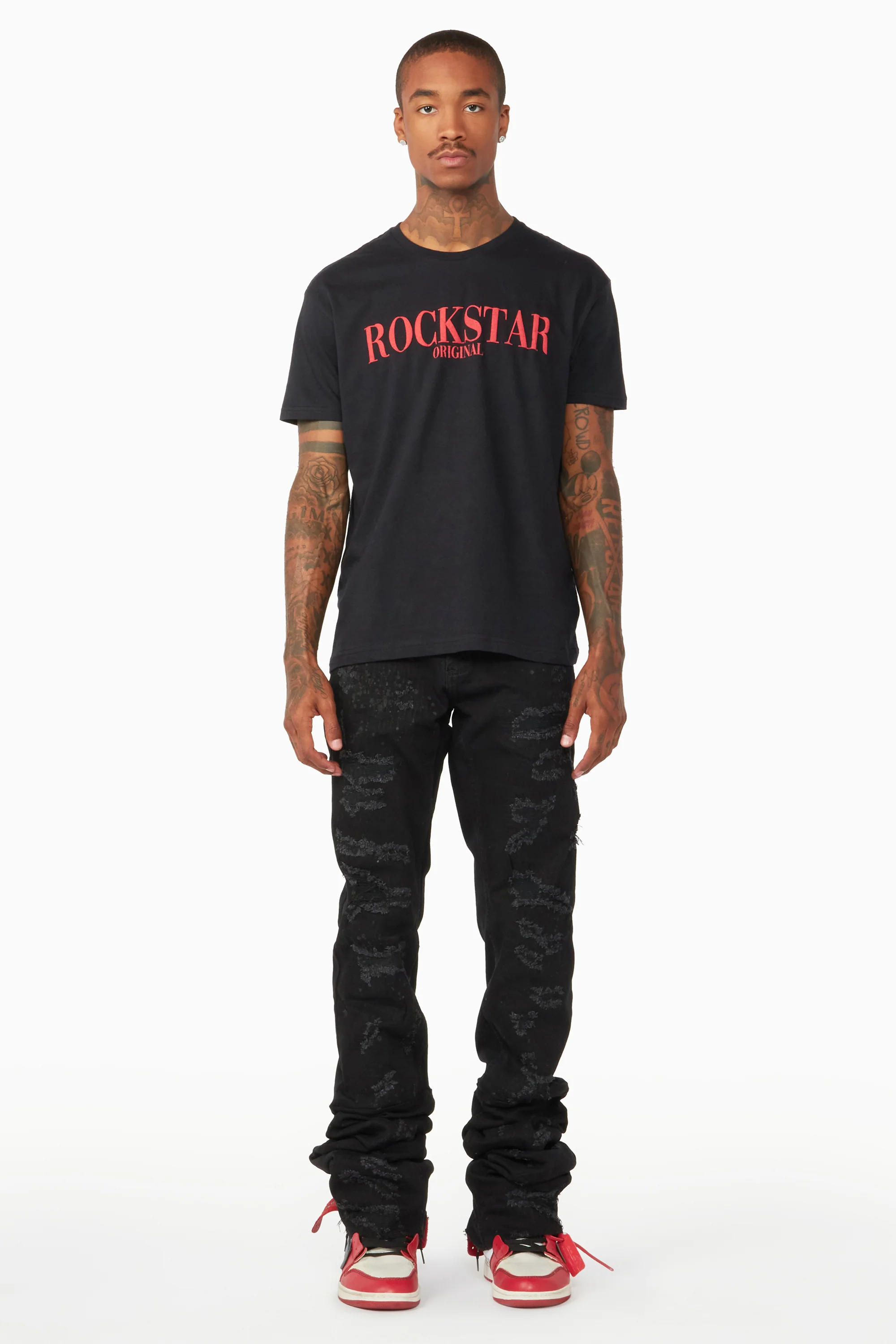 Trevi & Octavio Black/Red Super Stacked Bundle Set - Image 2