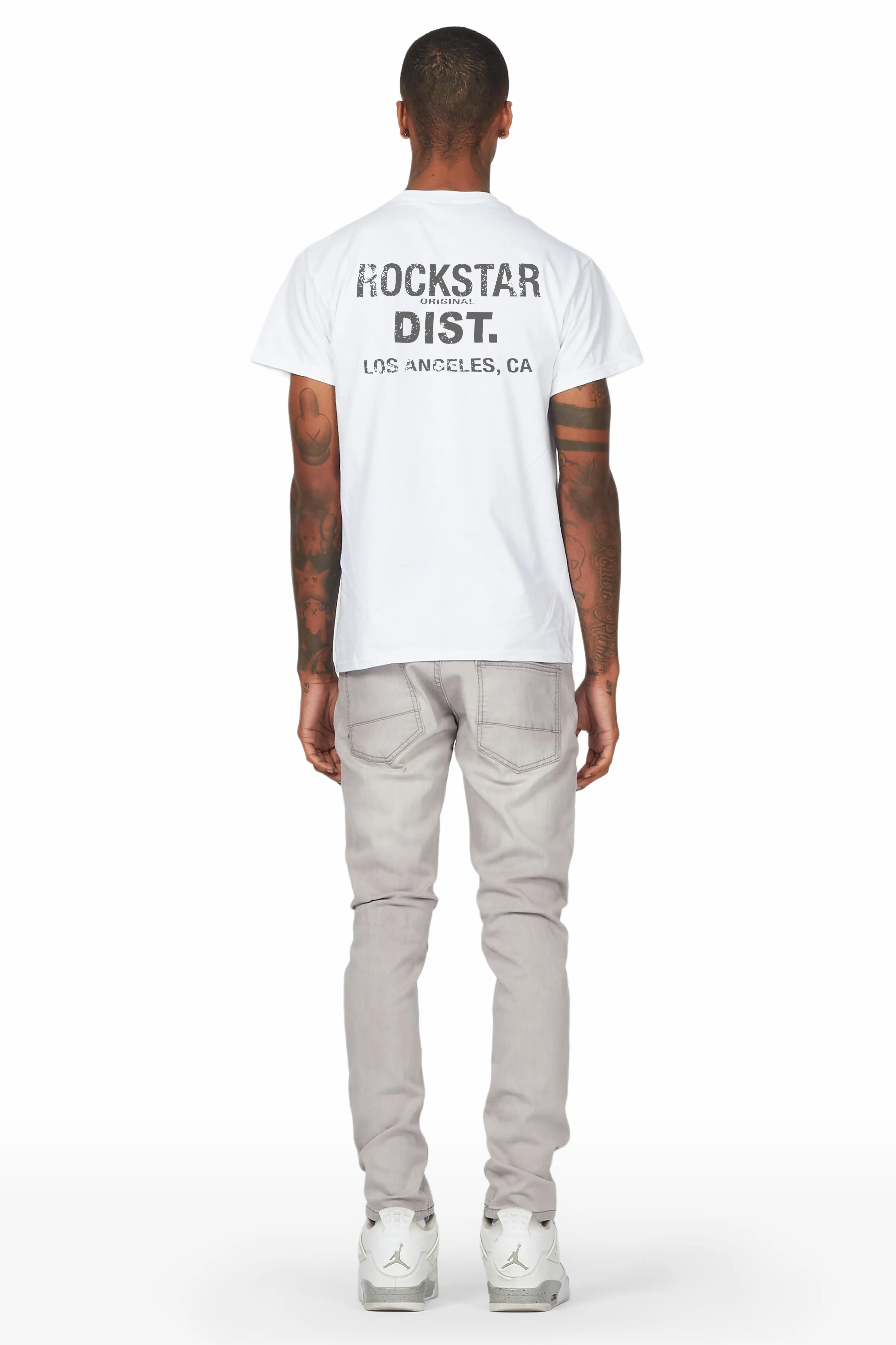 Lake White/Grey T-Shirt/Slim Fit Jean Bundle - Image 4