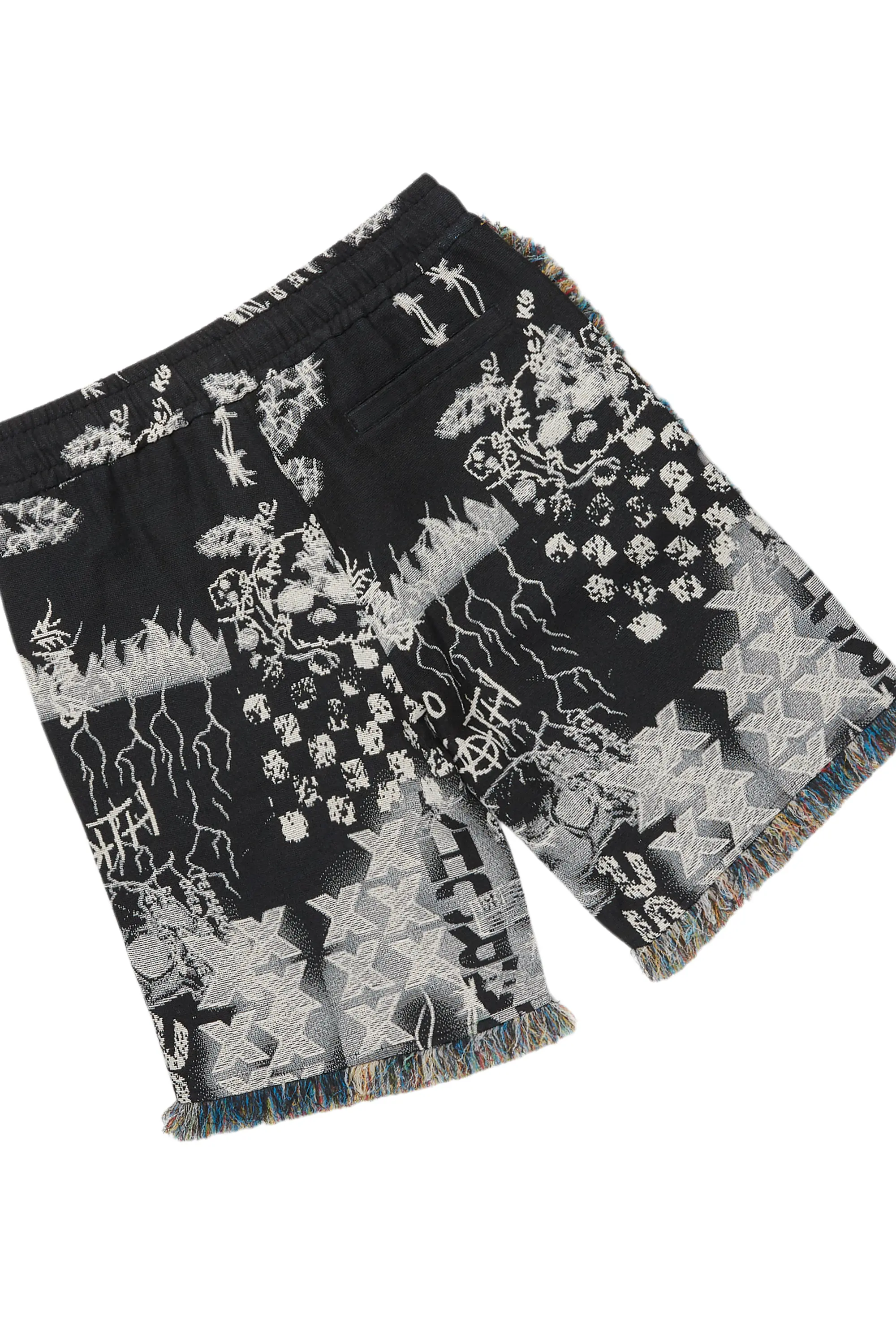 Tappy Black/White T-Shirt Short Set - Image 9