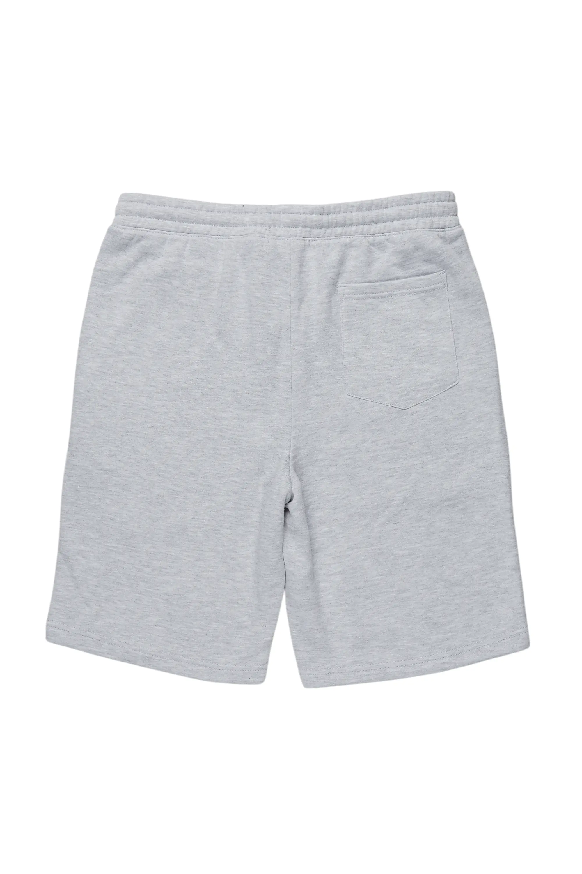 Alpine Heather Grey Fleece Short - Image 3