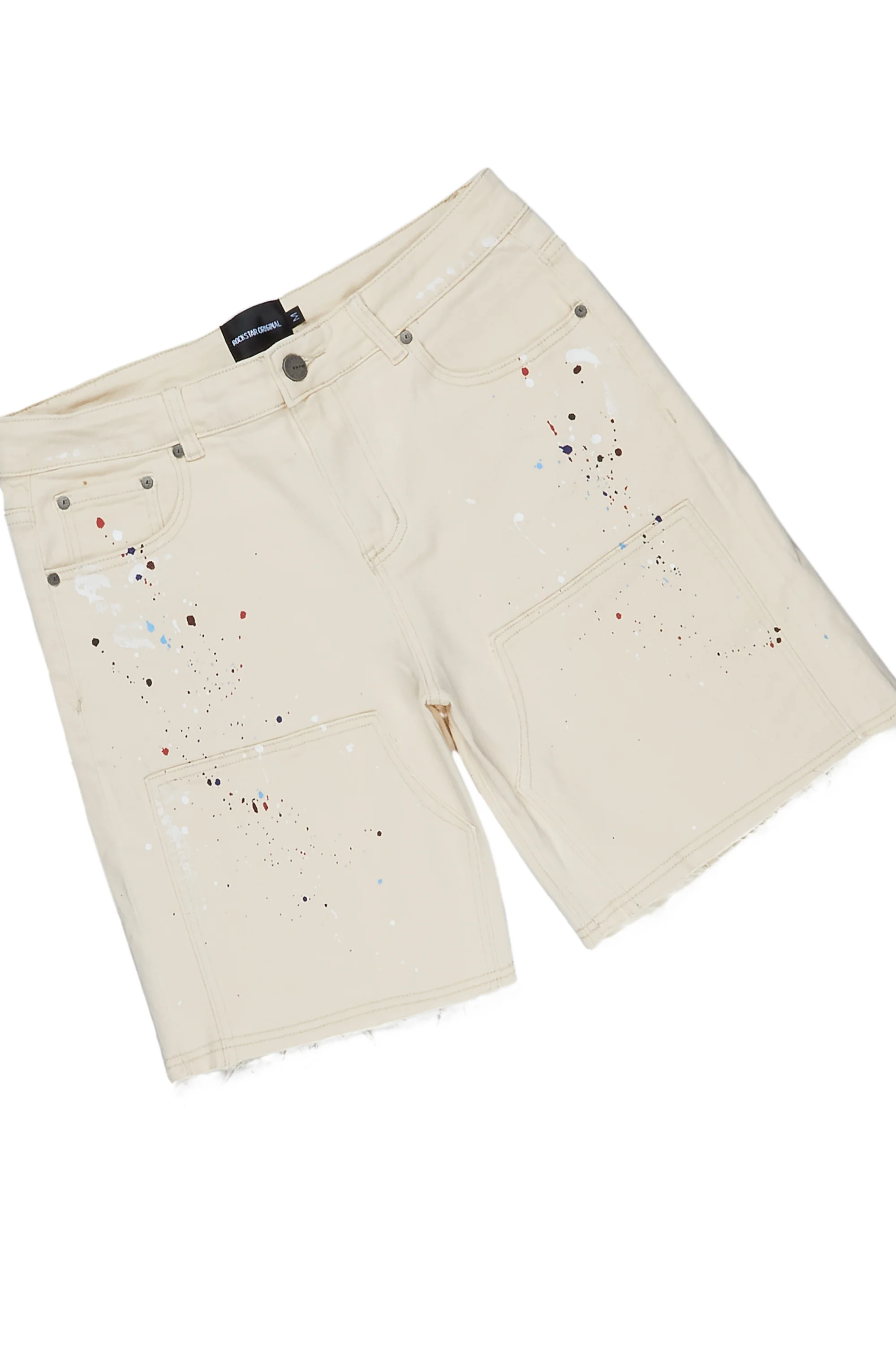 Skorps White/Cream T-Shirt Short Set - Image 3