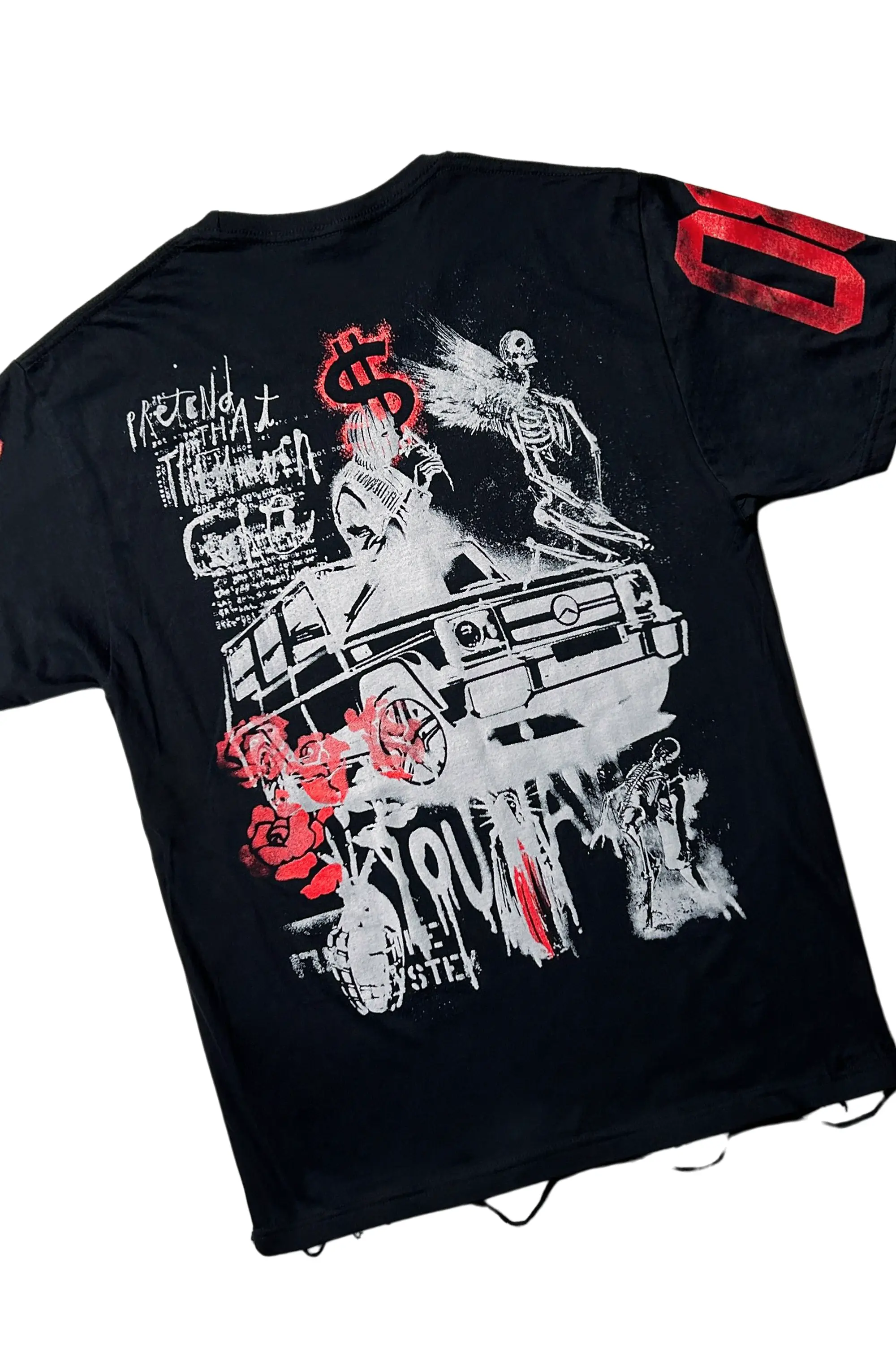 Grill Black/Tint T-Shirt/Denim Short Set - Image 9