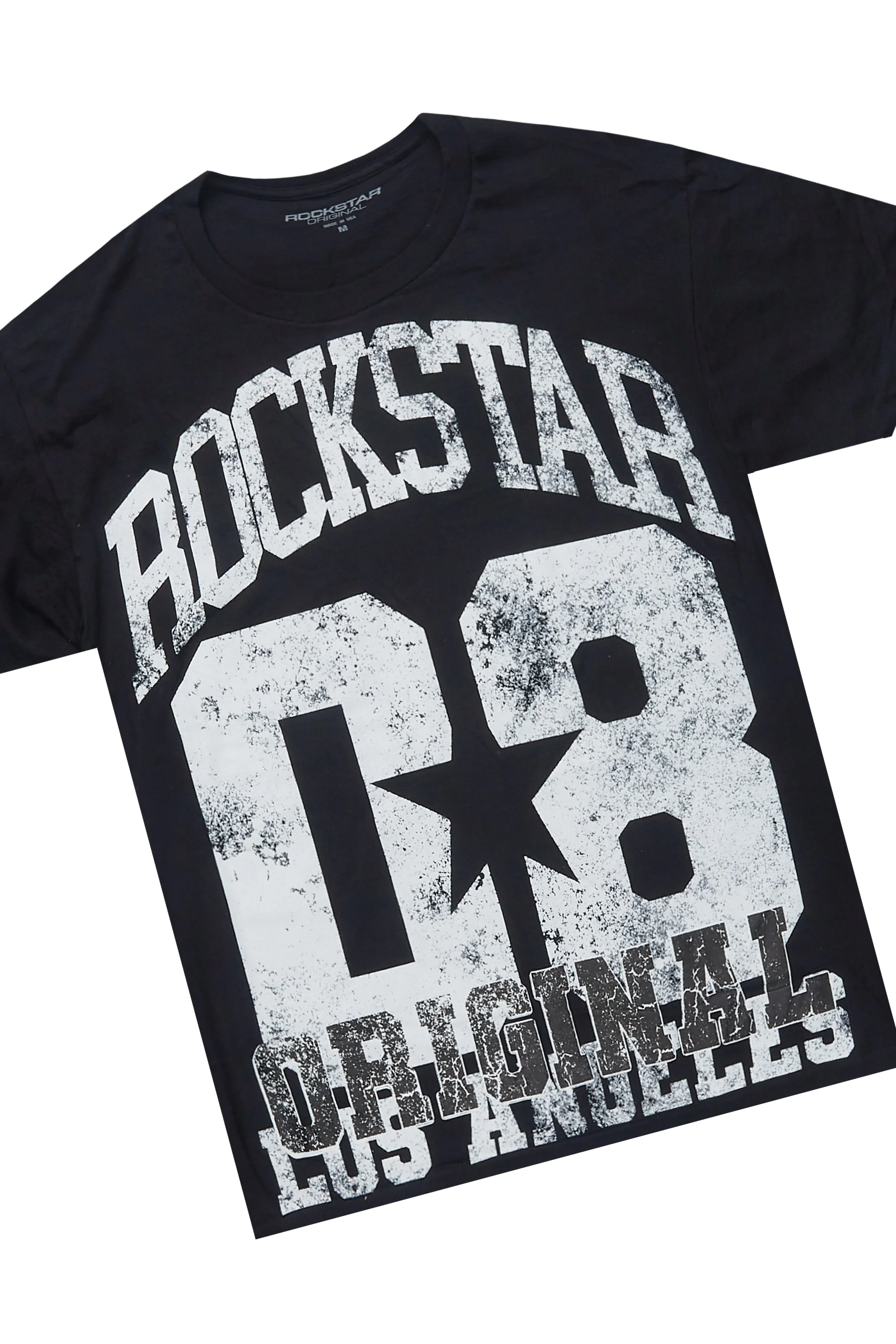 Kalix Black T-Shirt/Denim Short Set - Image 8