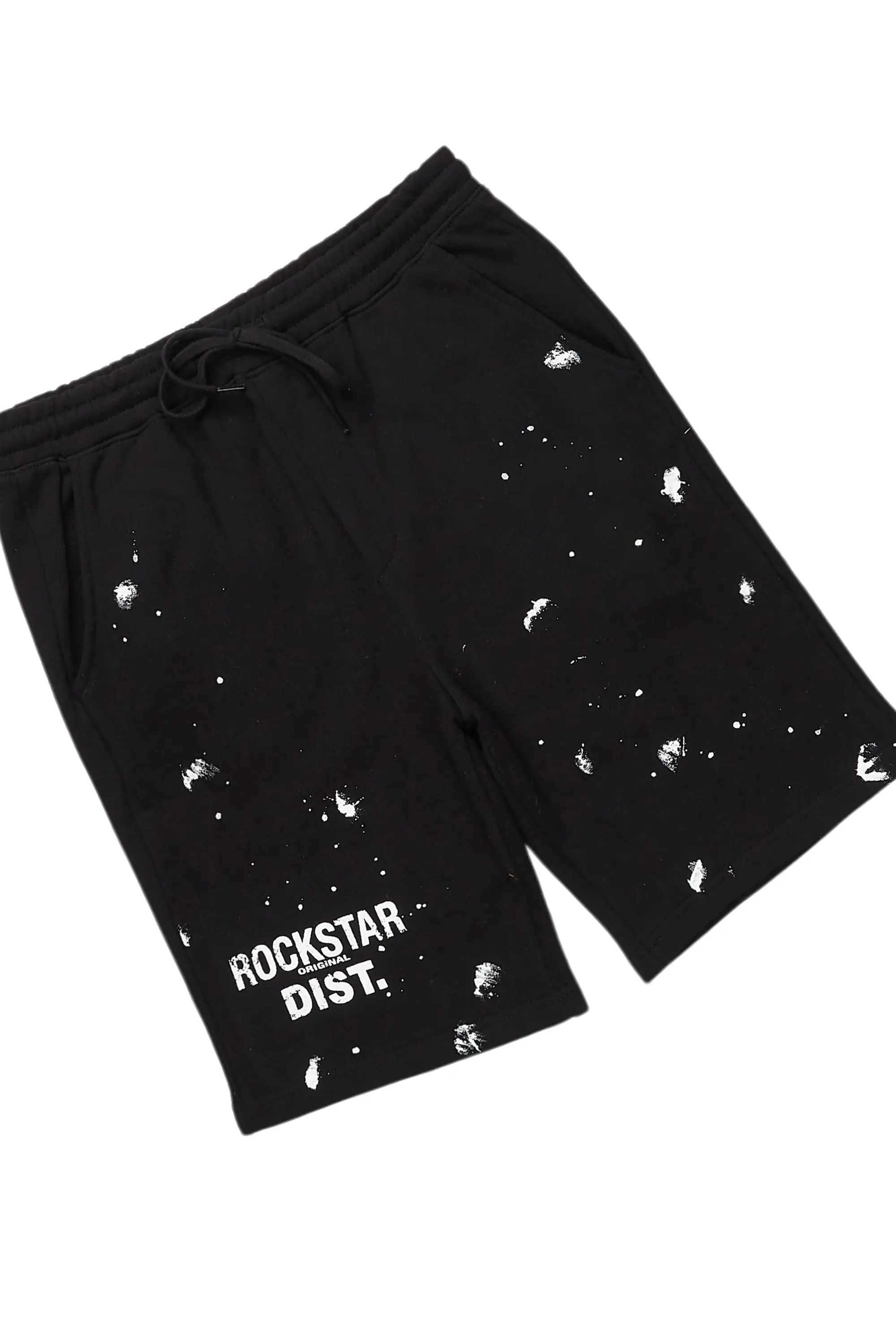Raffer Black T-Shirt/Short Set - Image 8