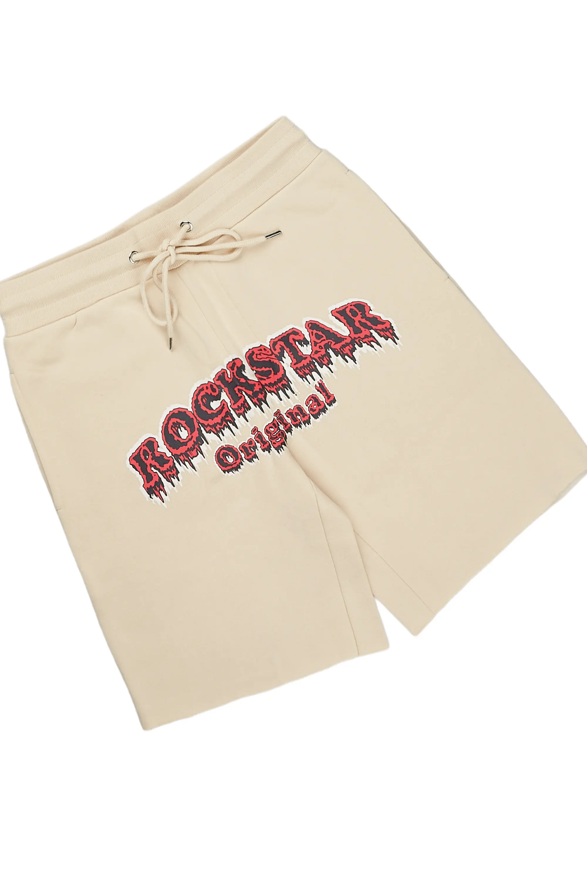 Tabor Beige T-Shirt/Short Set - Image 6