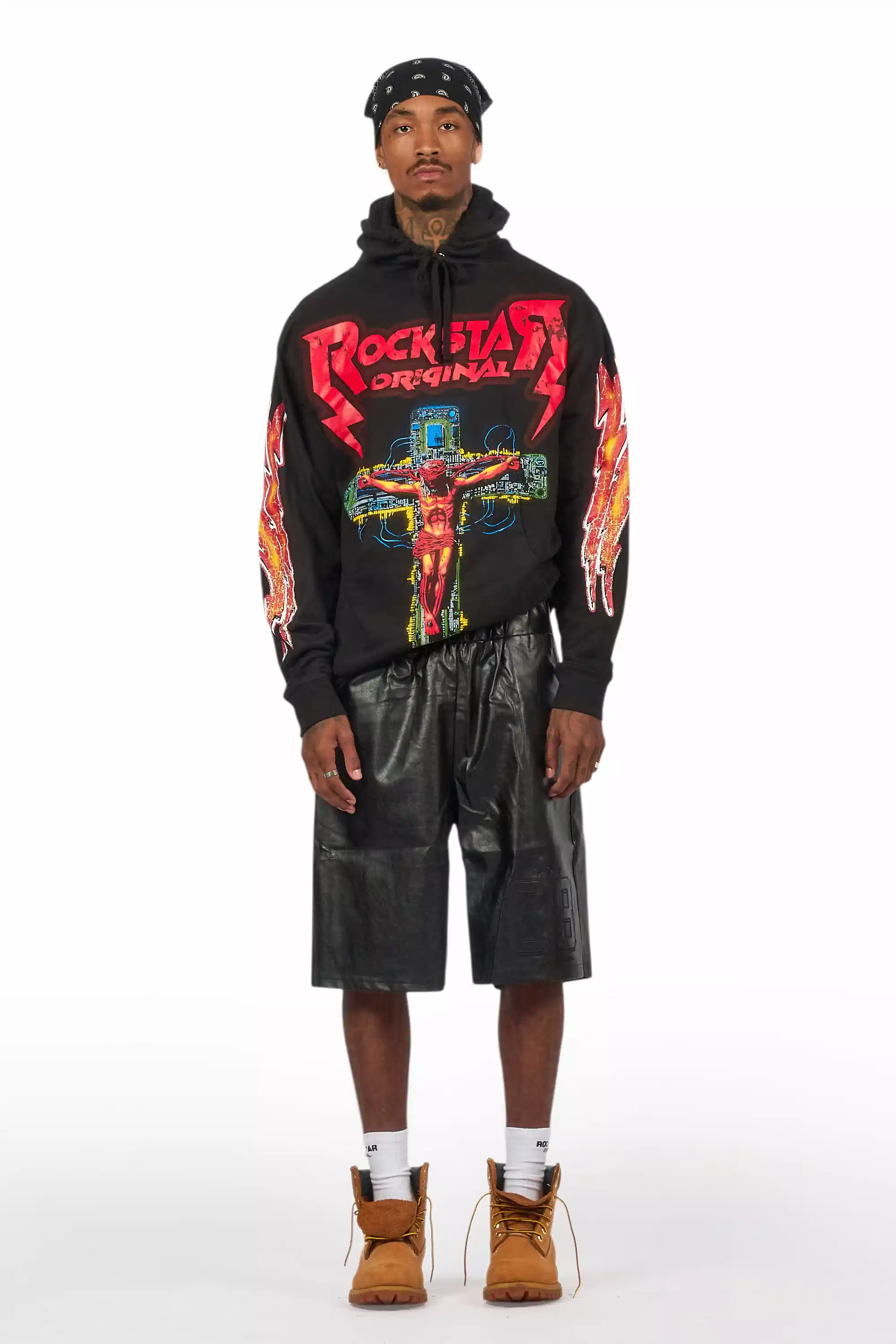 Antosha Black T-Shirt/Short Set - Image 3
