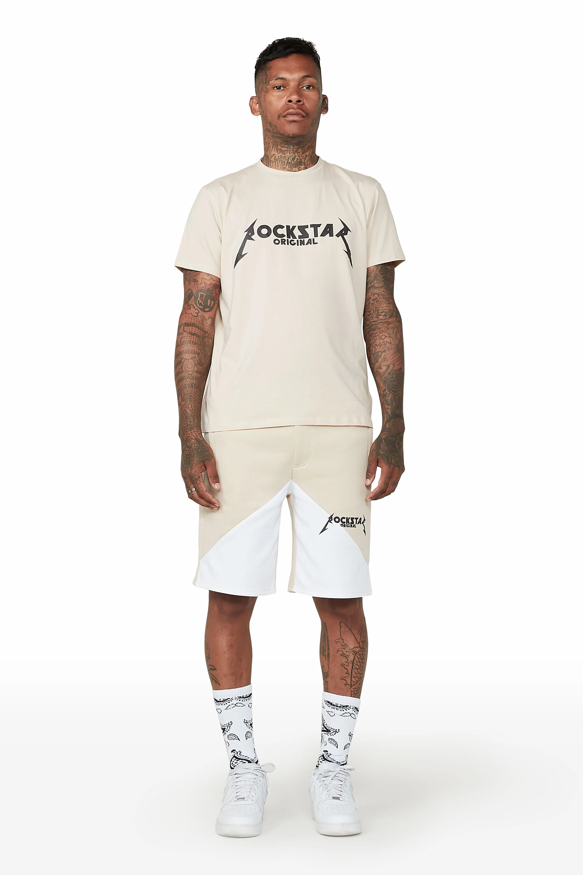 Scottie Beige Short Set - Image 2