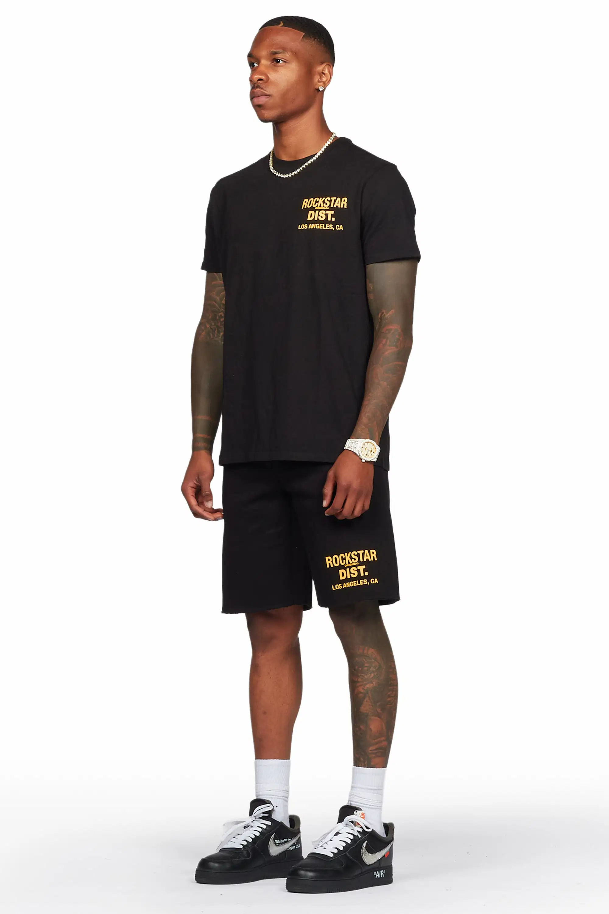 Lake Black T-Shirt/Short Set - Image 10