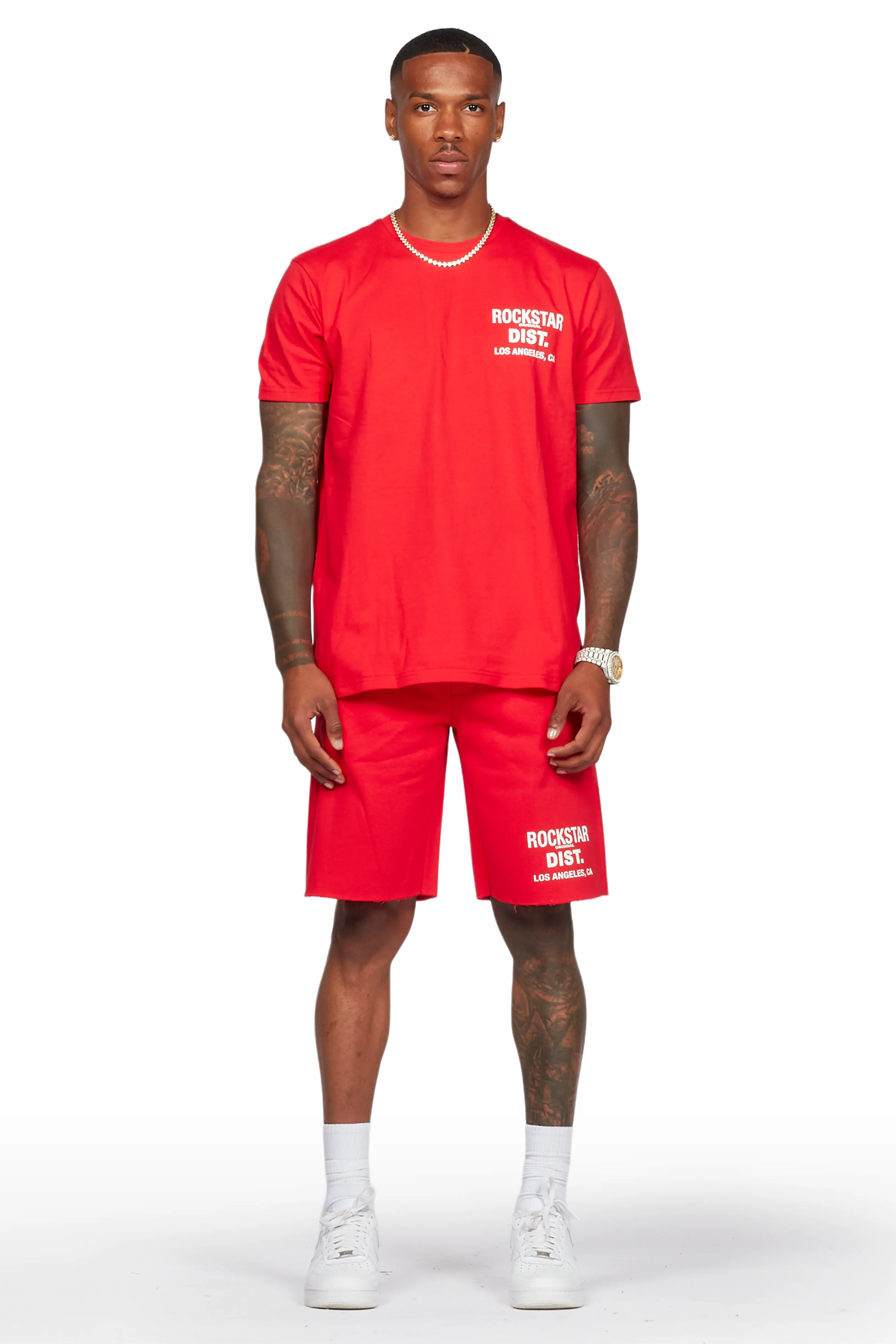 Lake Red T-Shirt/Short Set - Image 2