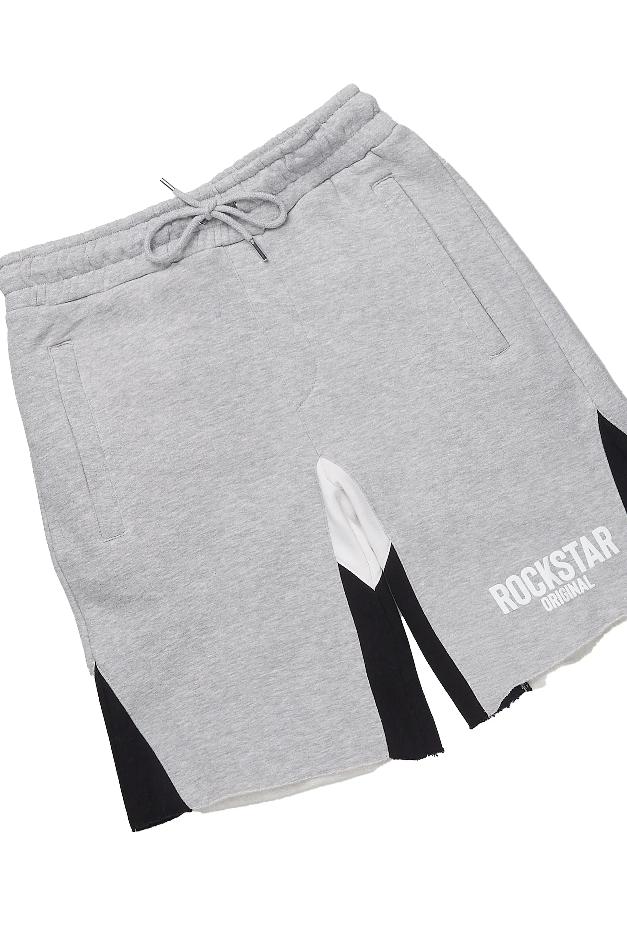 Sana Heather Grey Relaxed T-Shirt/Short Set - Image 7