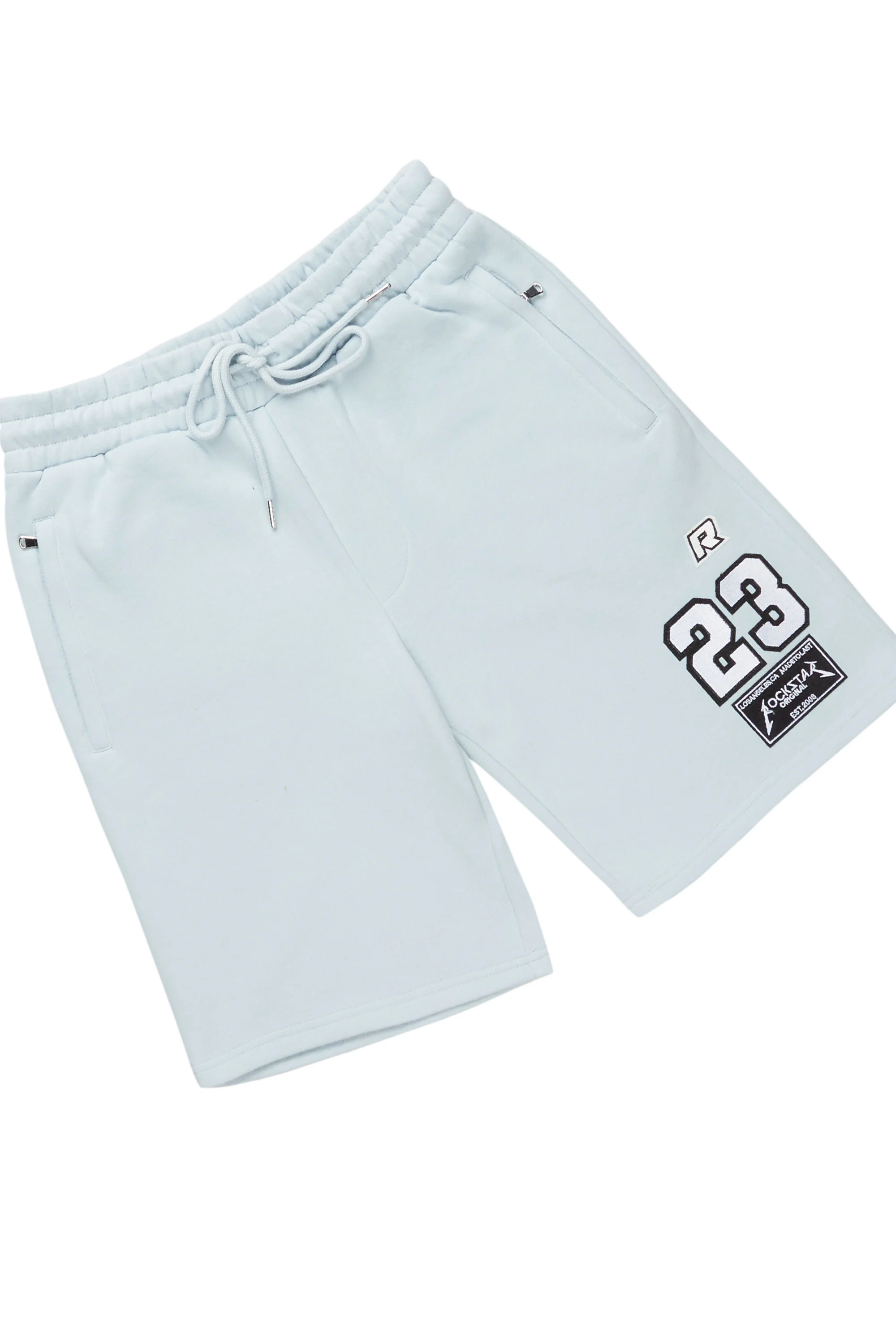 Cameron Baby Blue T-Shirt/Short Set - Image 7