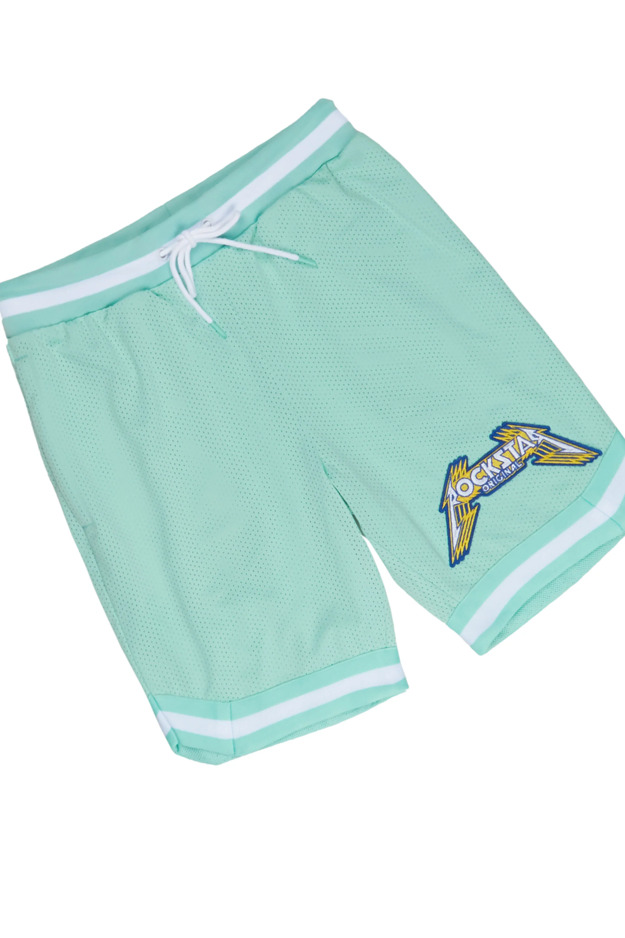 Adomas Mint Jersey Tank Short Set - Image 3