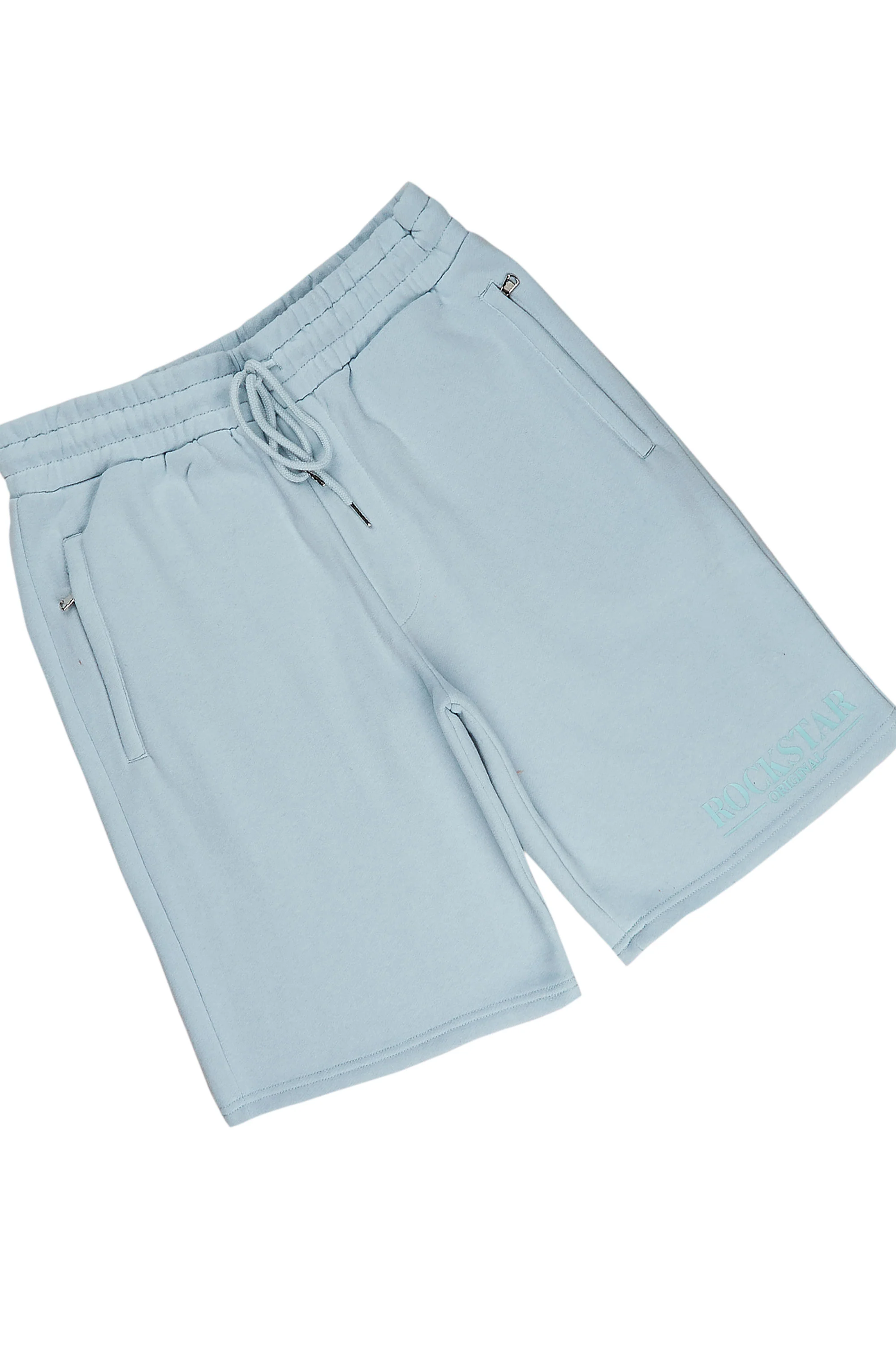 Billy Baby Blue Graphic T-Shirt Short Set - Image 3