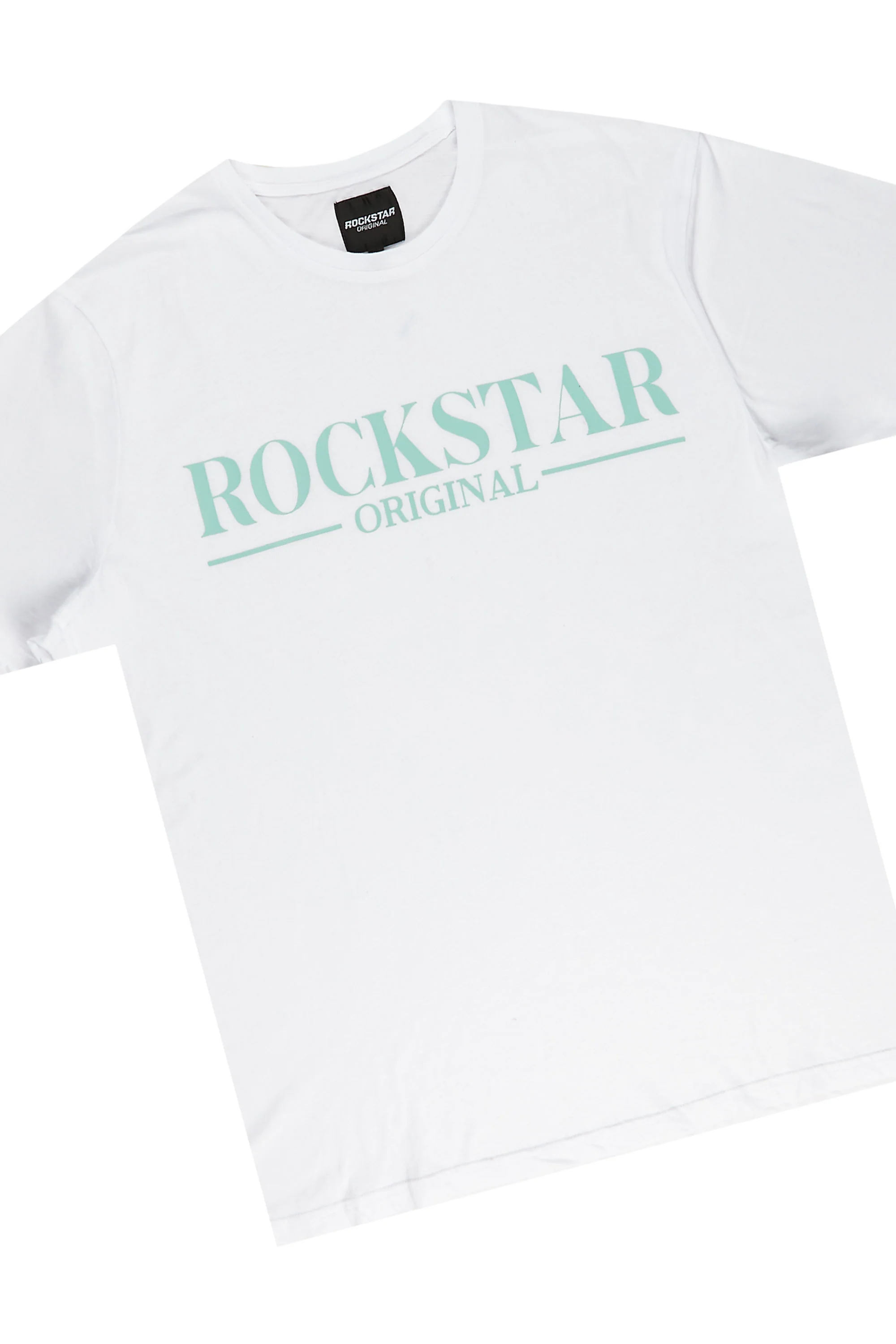 Billy White Graphic T-Shirt Short Set - Image 2
