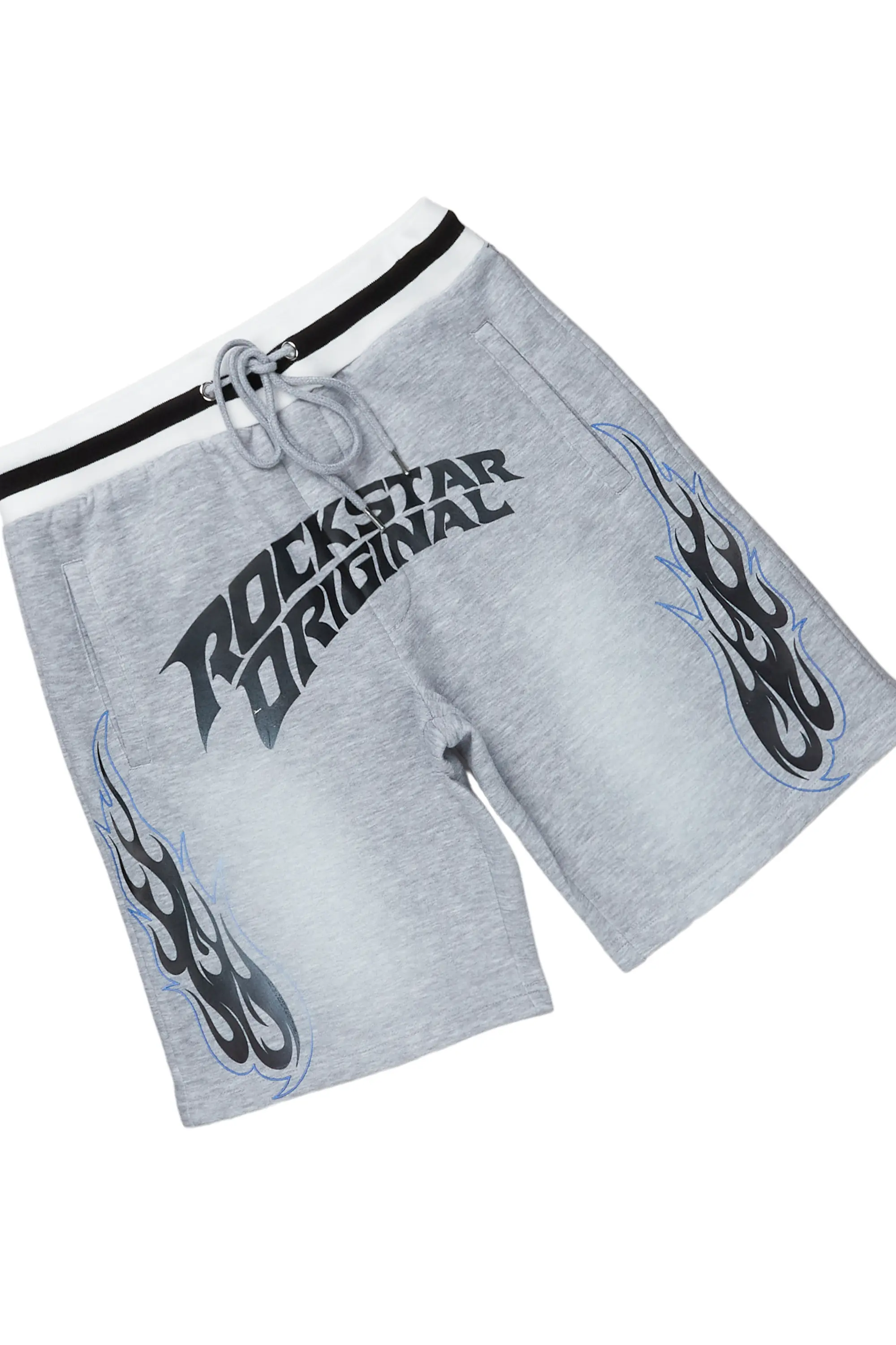 Wavy Devil Black/Grey T-Shirt Short Set - Image 9