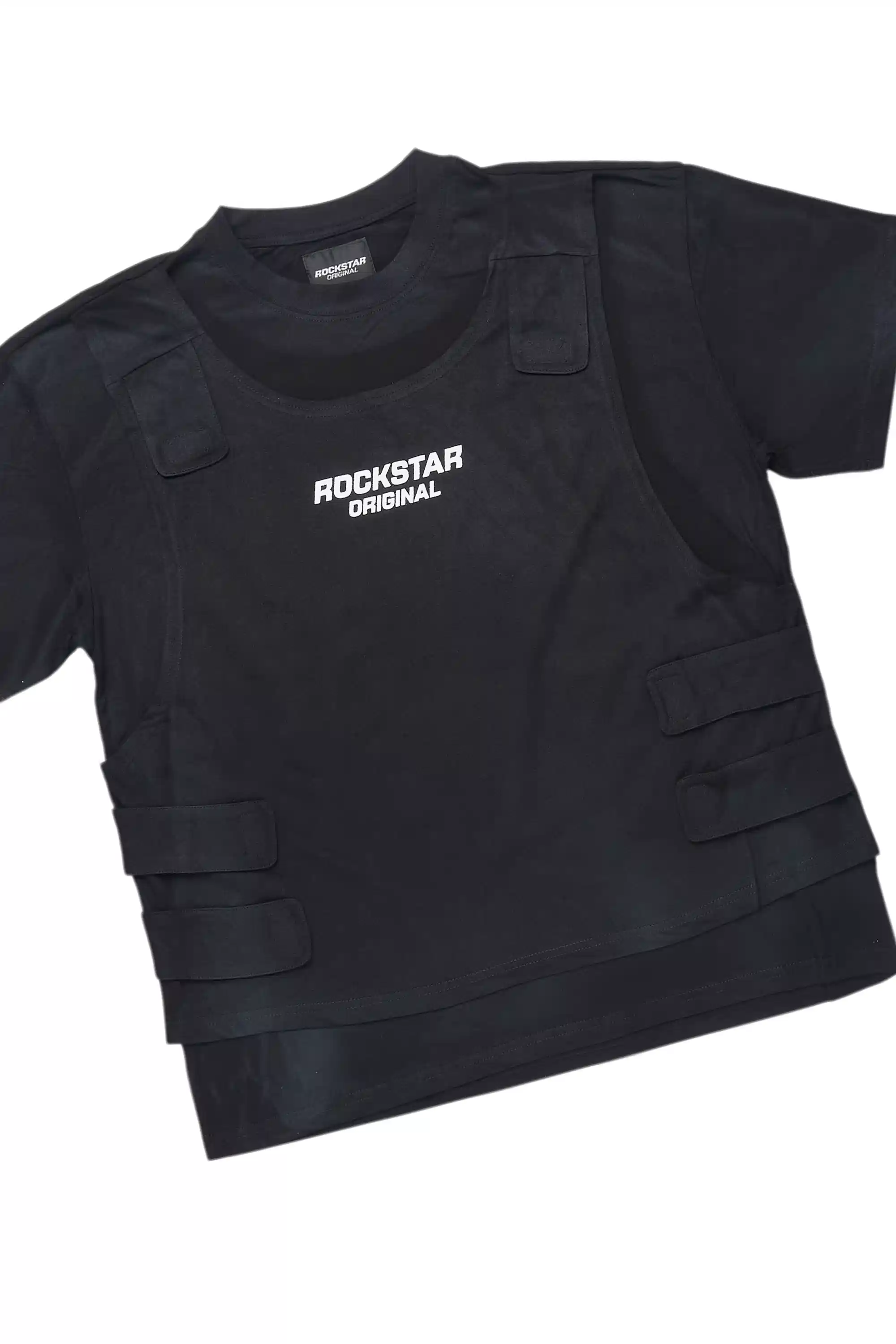Herbie Black T-Shirt/Cargo Short Set - Image 6