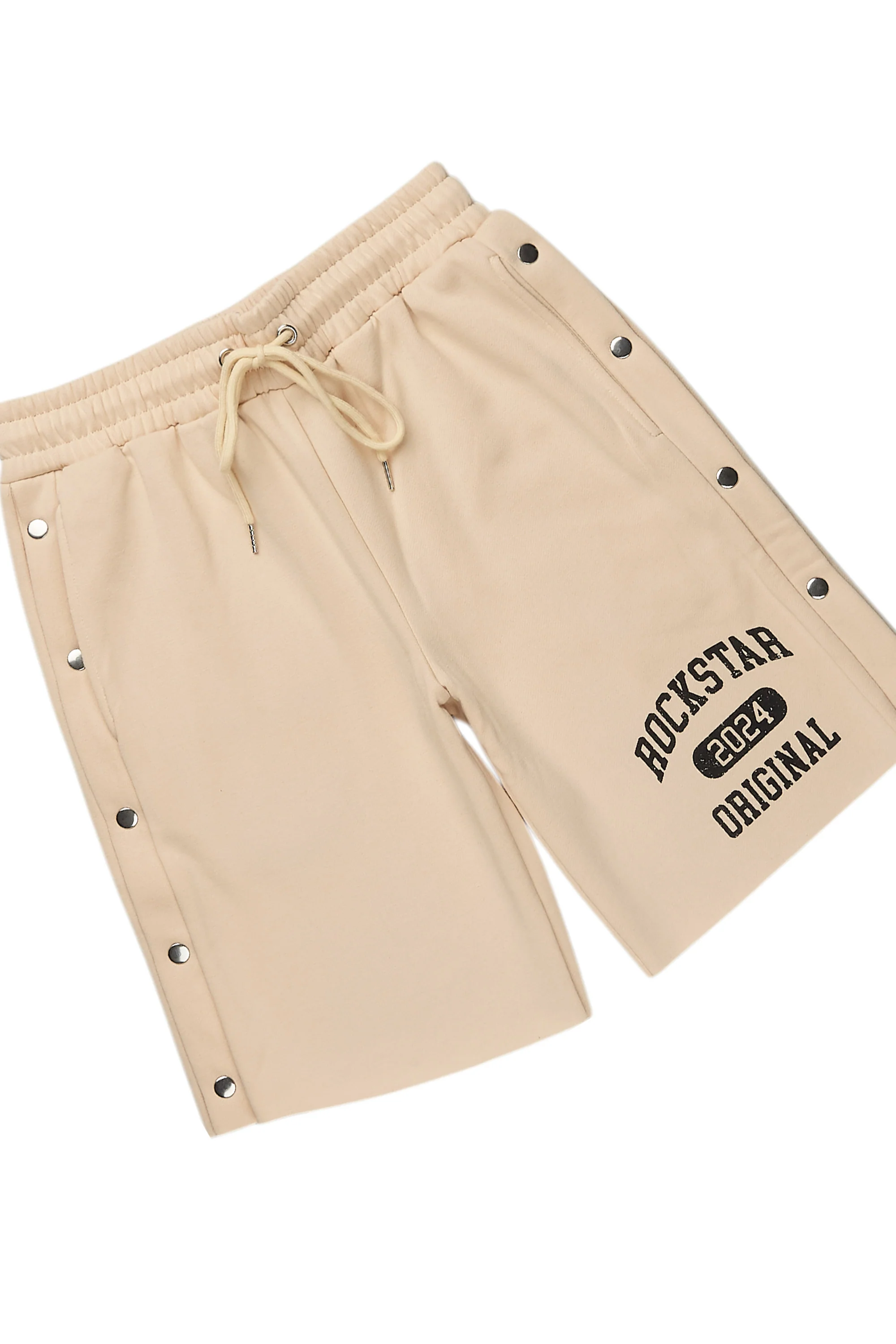 Lex Beige T-Shirt/Short Set - Image 10