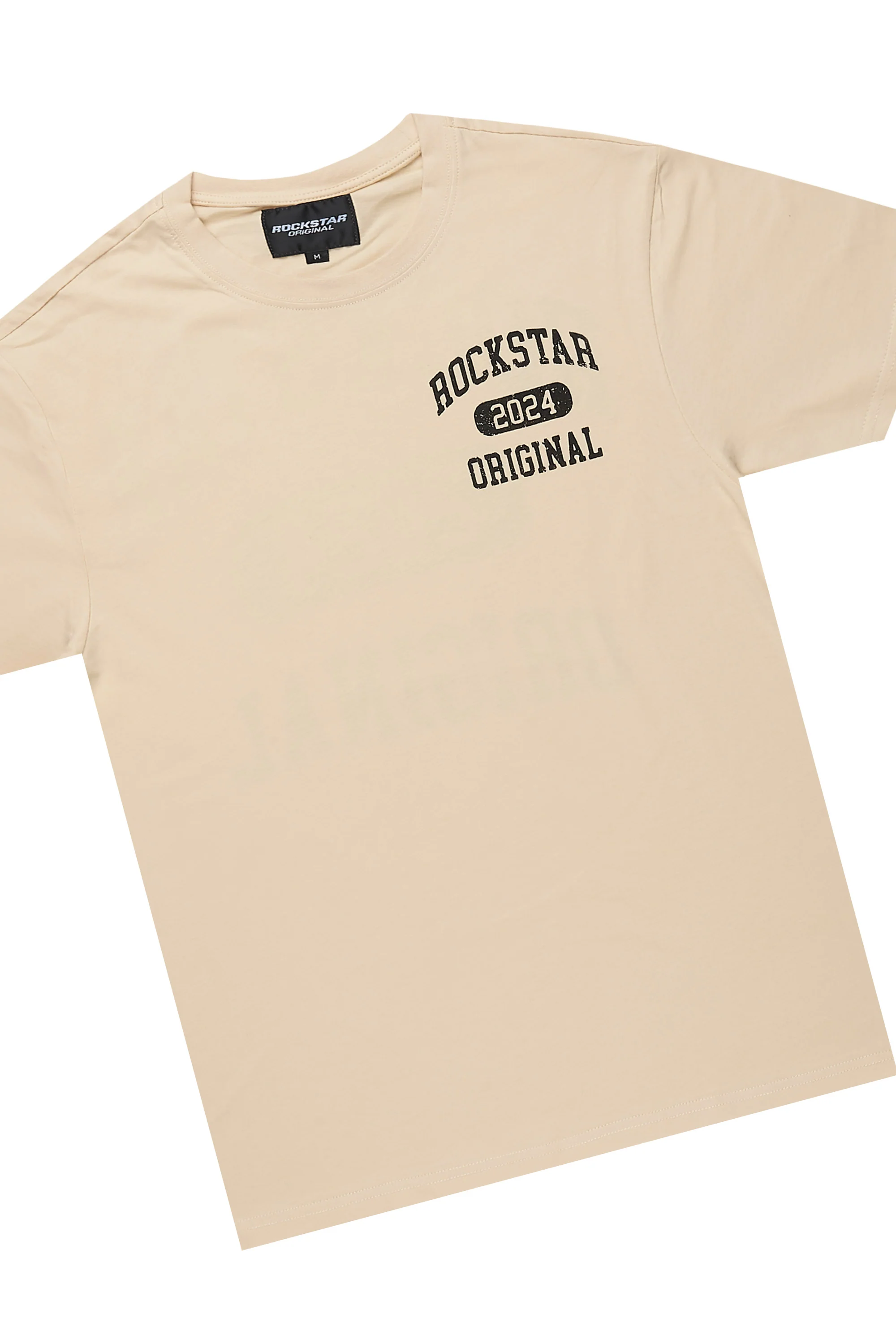 Lex Beige T-Shirt/Short Set - Image 8
