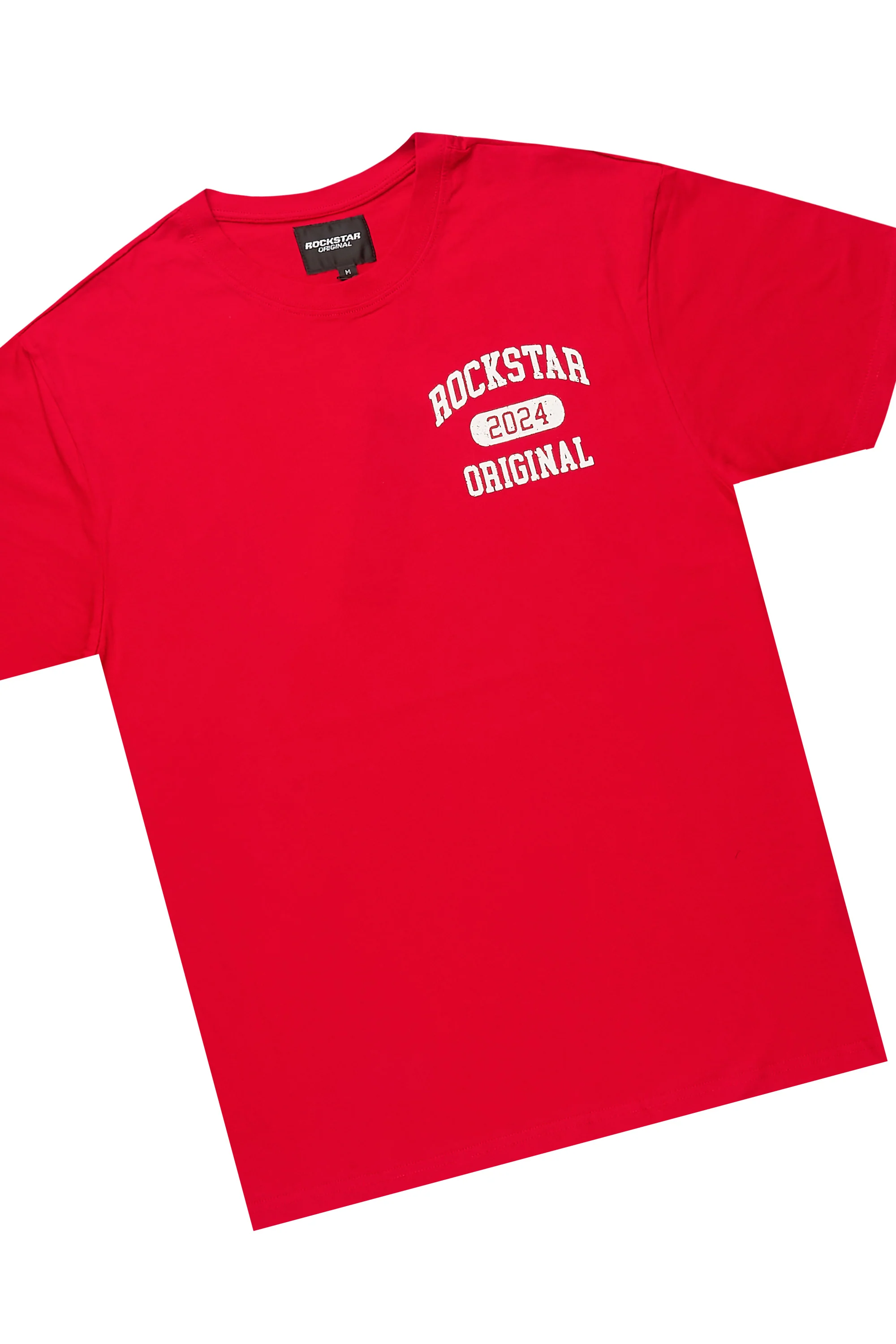 Lex Red T-Shirt/Short Set - Image 8