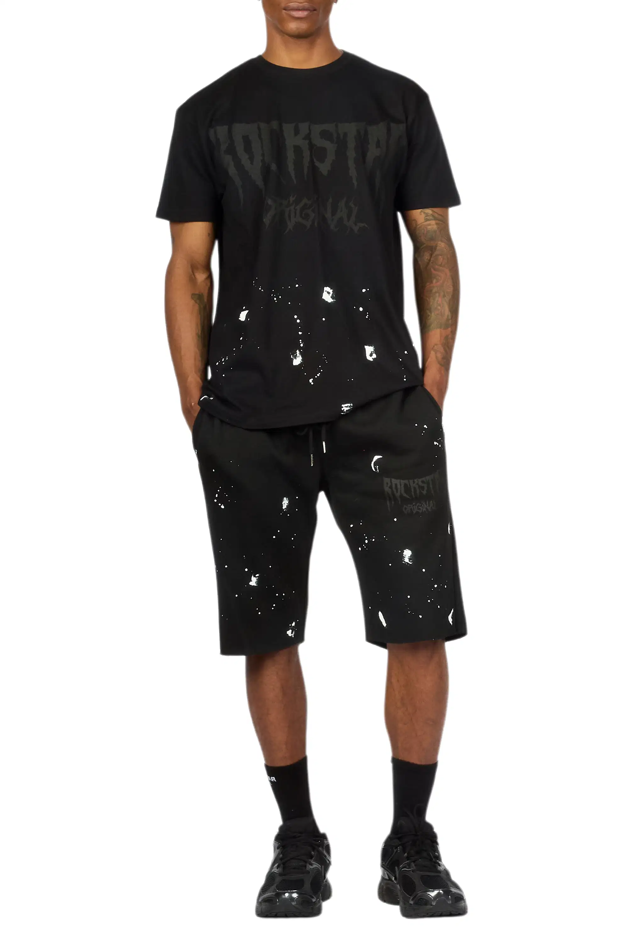 Twinkle Black/Black T-Shirt/Short Set - Image 8