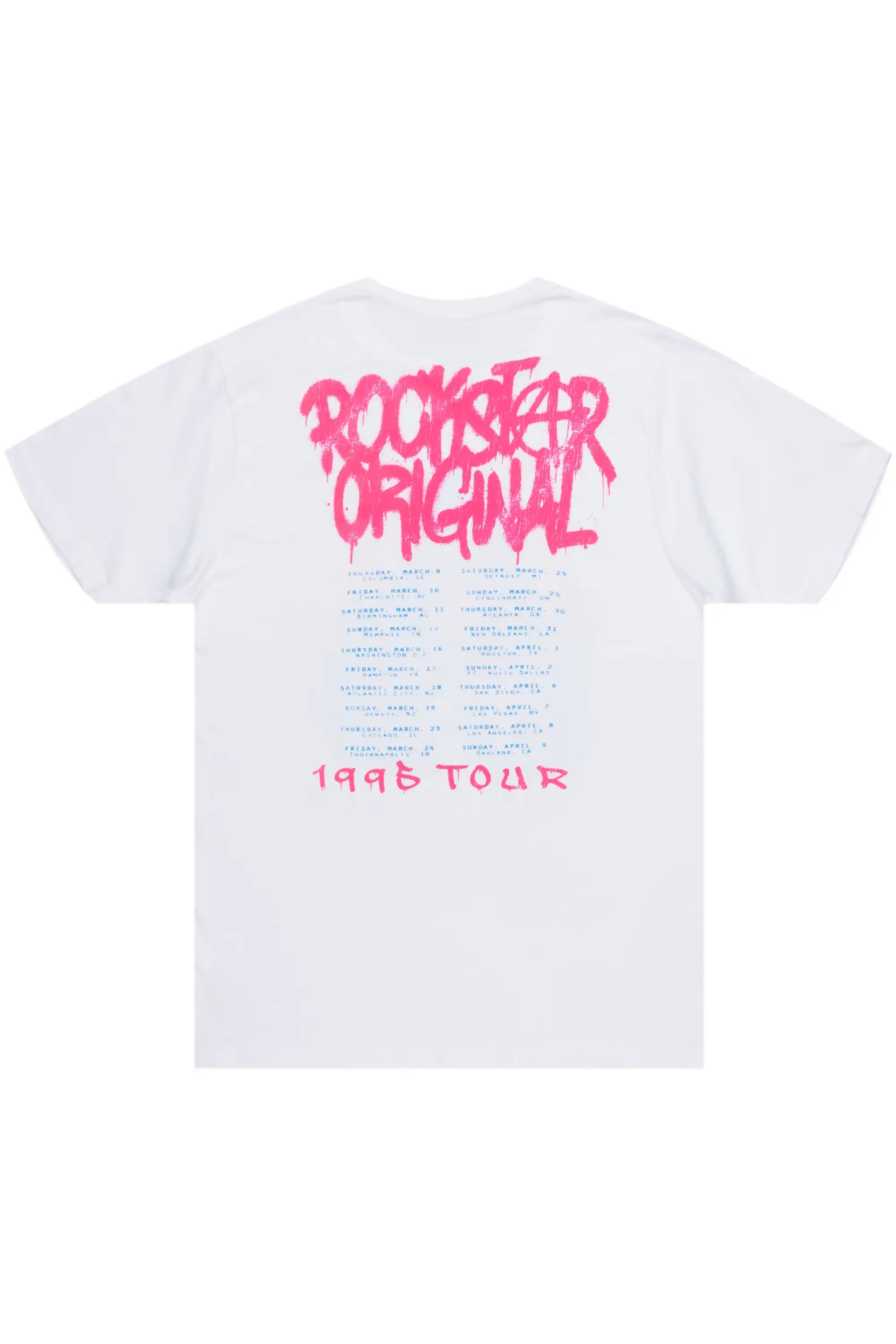Cadell White Graphic T-Shirt - Image 2