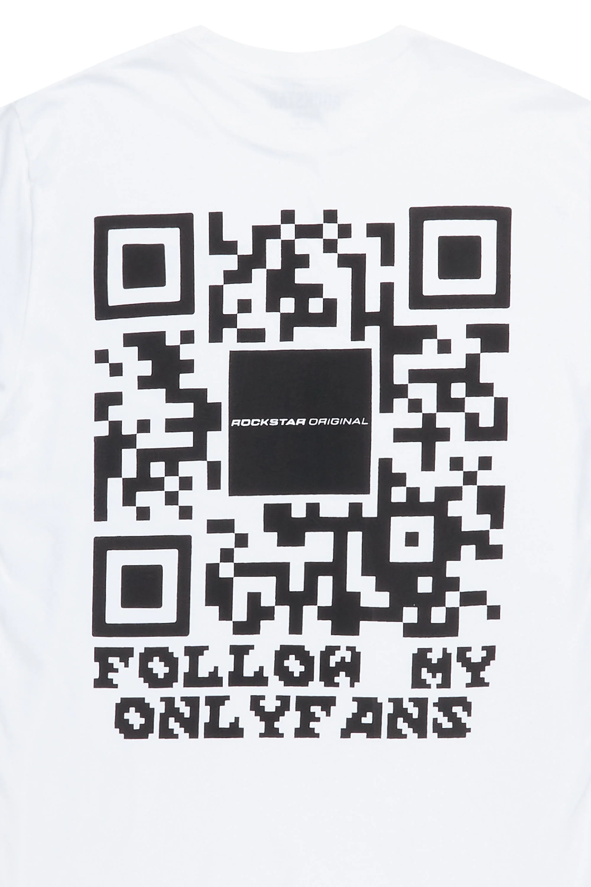 Mizzeree White Graphic T-Shirt - Image 2