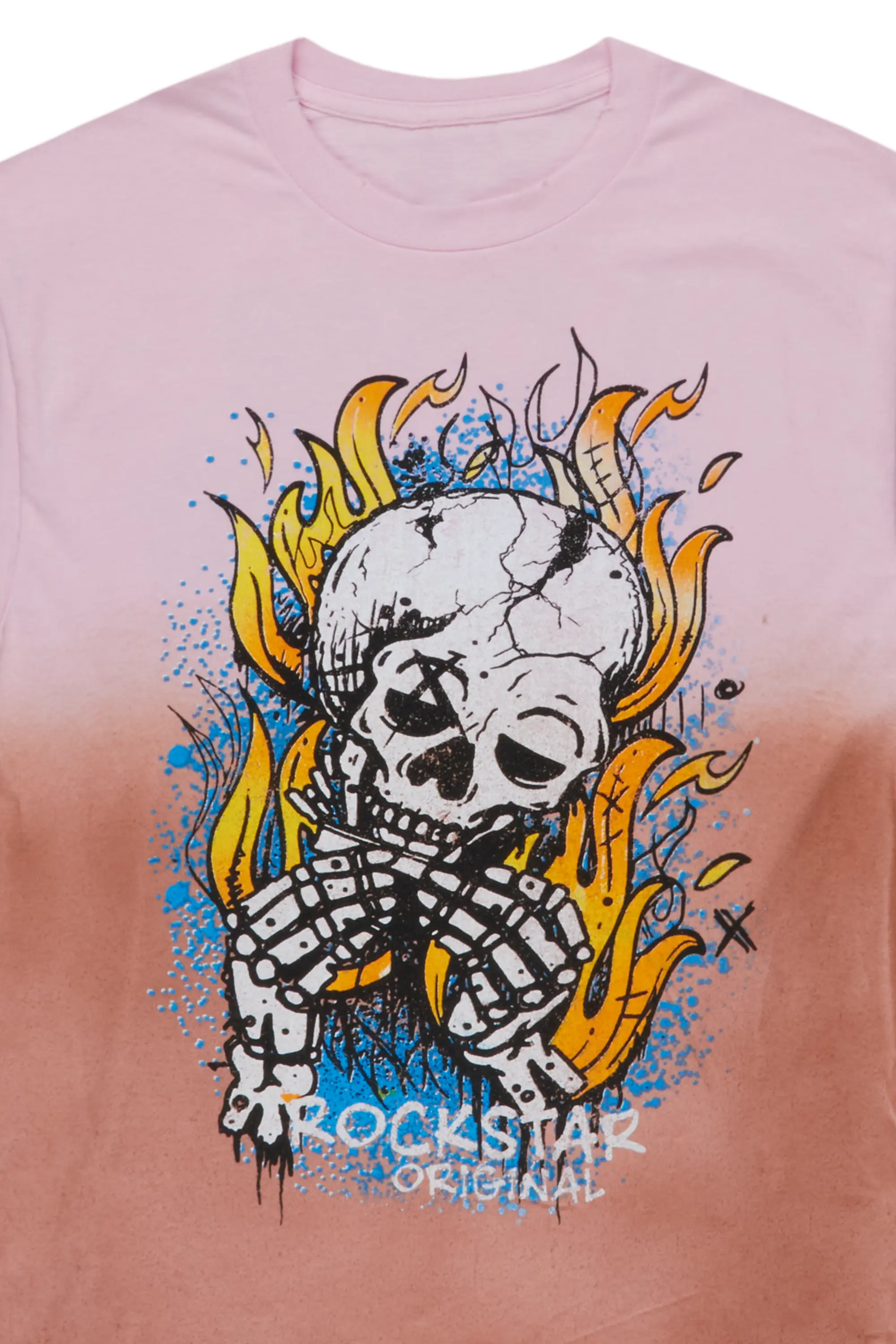 Sorro Light Pink/Brown Graphic T-Shirt - Image 2