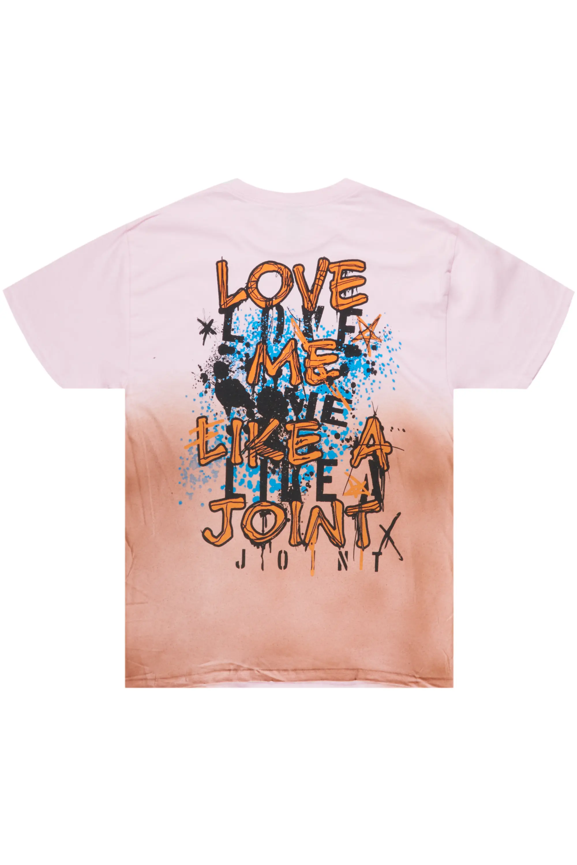 Sorro Light Pink/Brown Graphic T-Shirt - Image 3