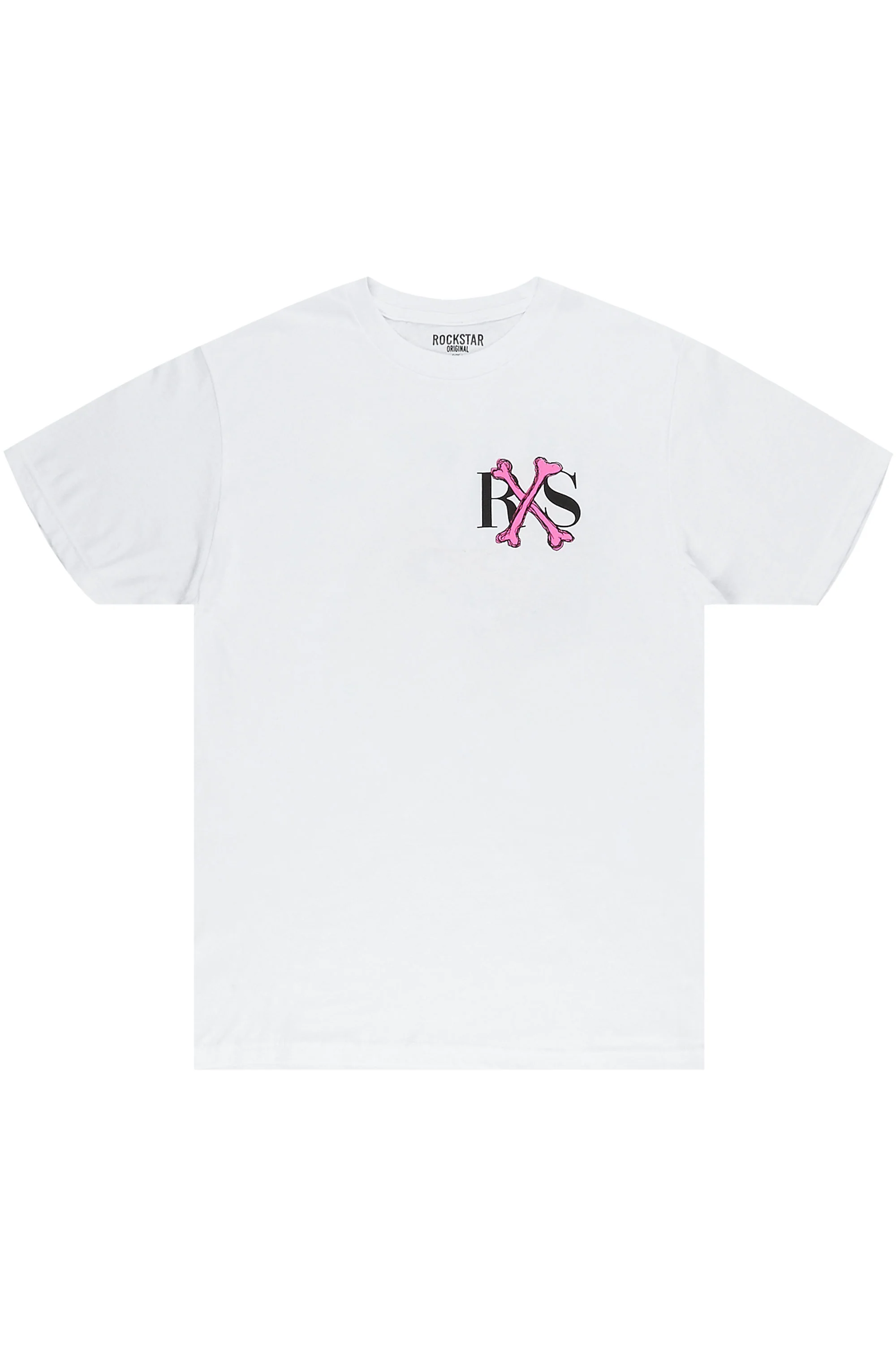 Cylens White Graphic T-Shirt - Image 2